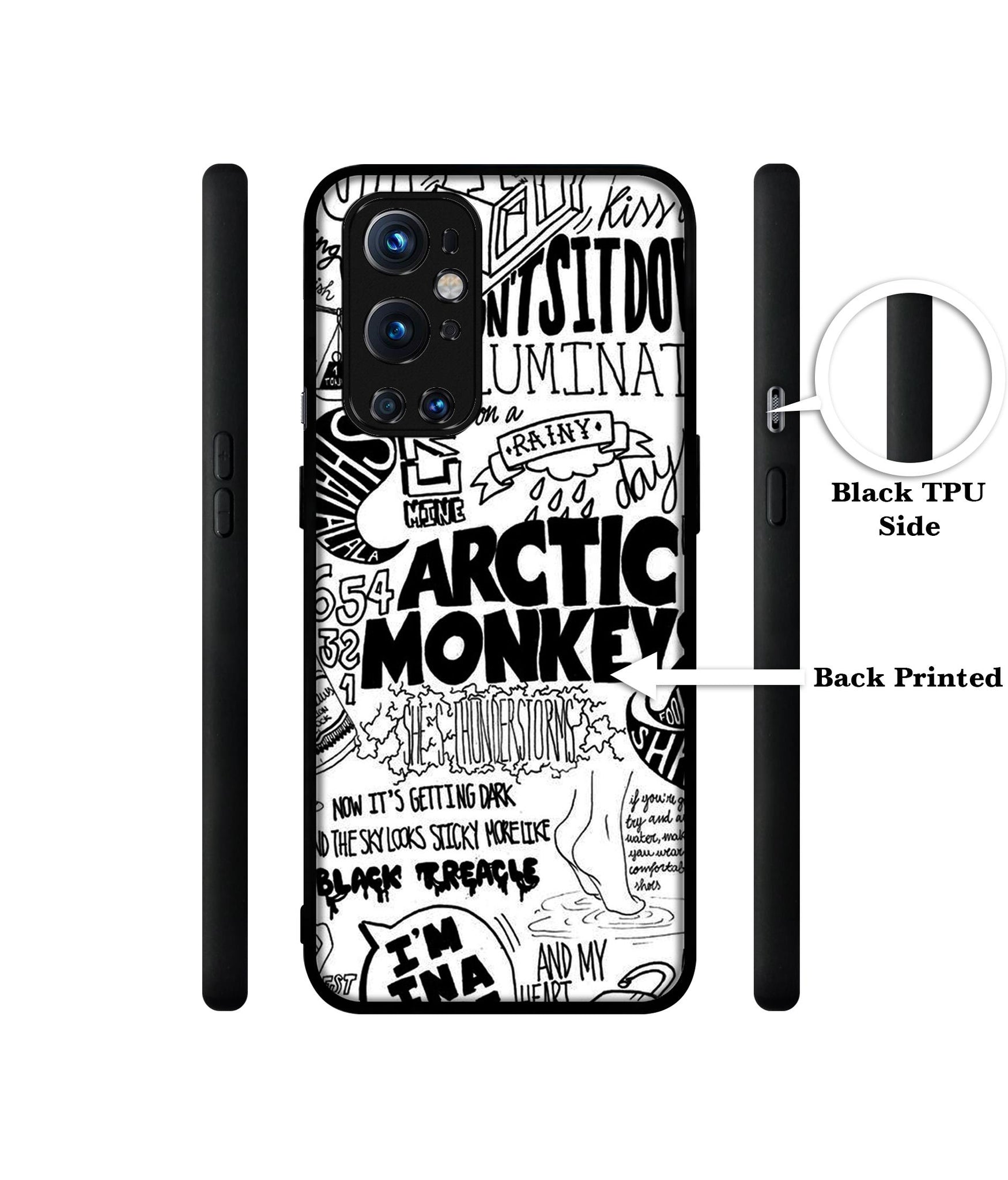 Arctic Monkeys Pattern Design Designer 2D Printed Back Case Cover for OnePlus 9 Pro 5G