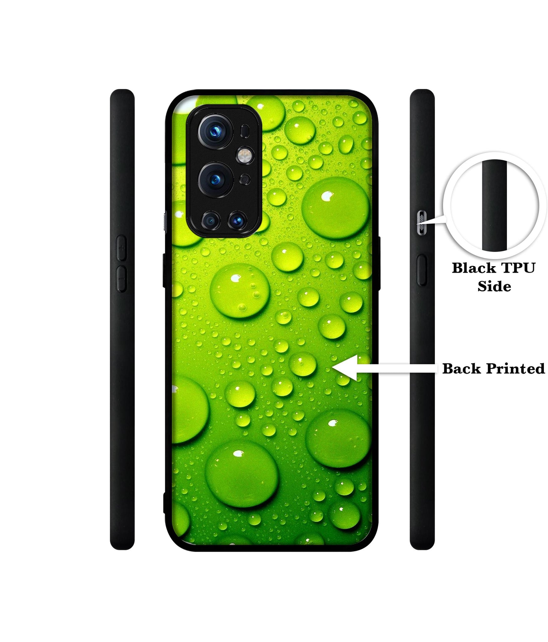 Green Bubbles Design Designer 2D Printed Back Case Cover for OnePlus 9 Pro 5G