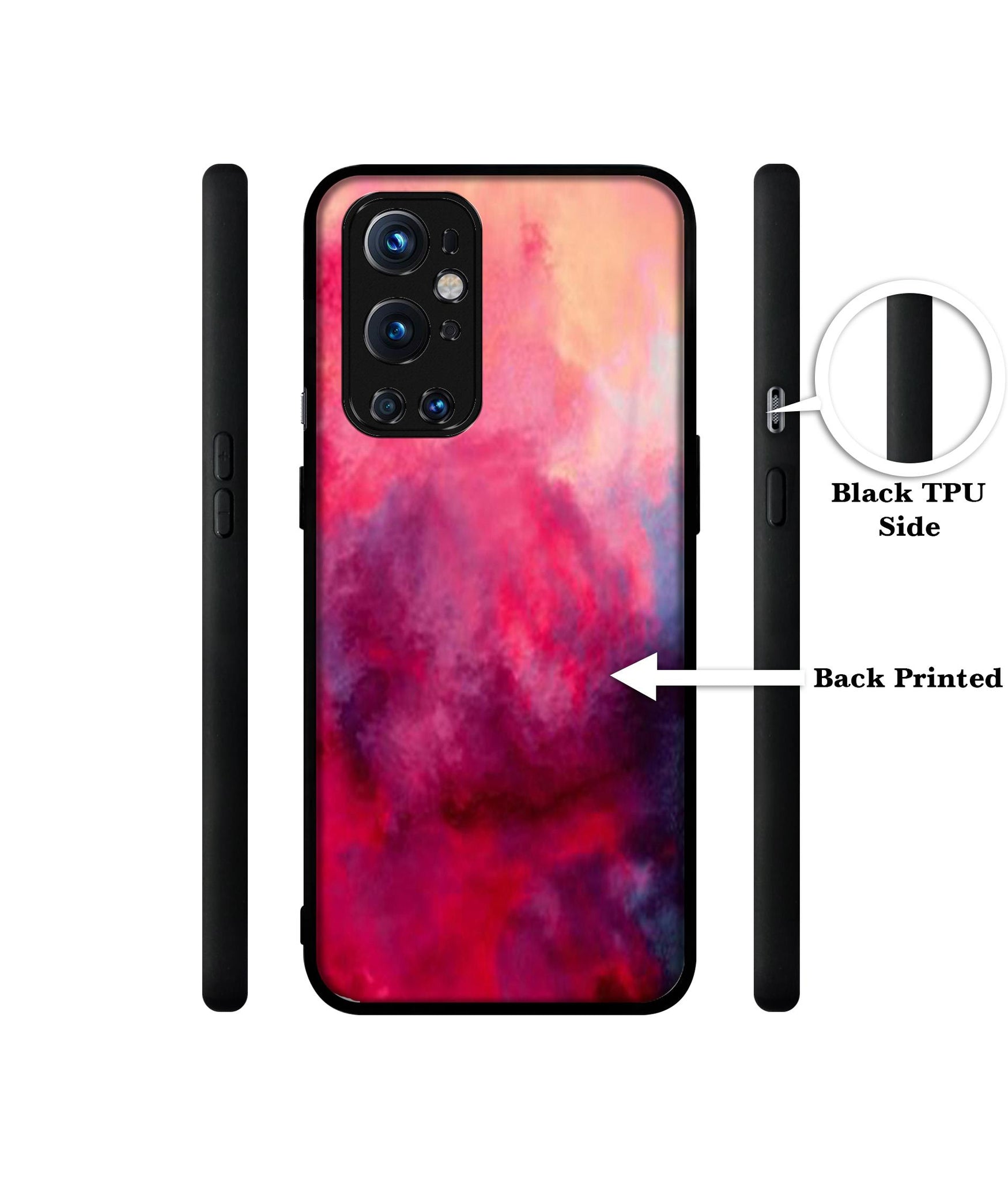 Holi Color Design Designer 2D Printed Back Case Cover for OnePlus 9 Pro 5G