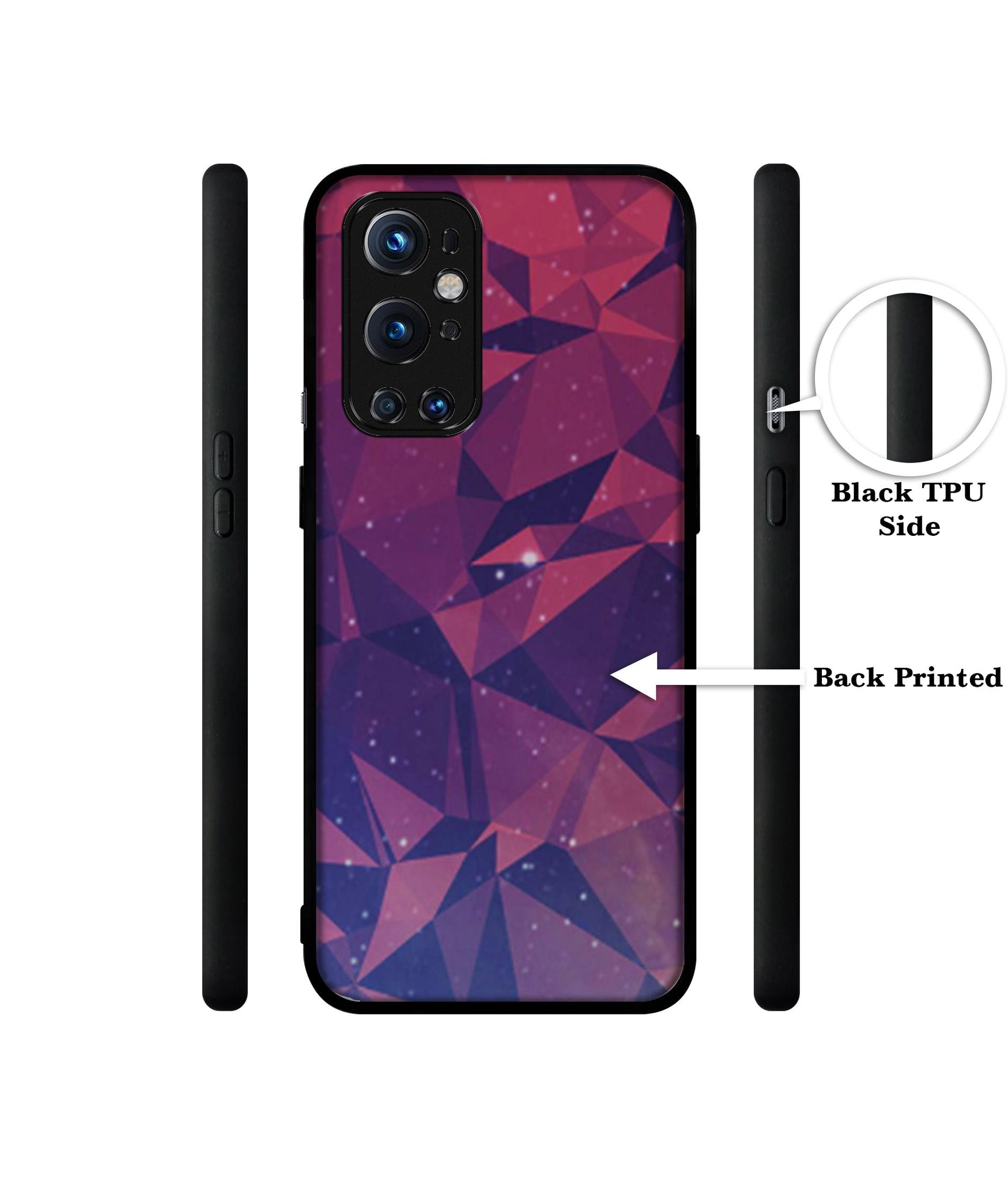 Bad Color Shape Design Designer 2D Printed Back Case Cover for OnePlus 9 Pro 5G