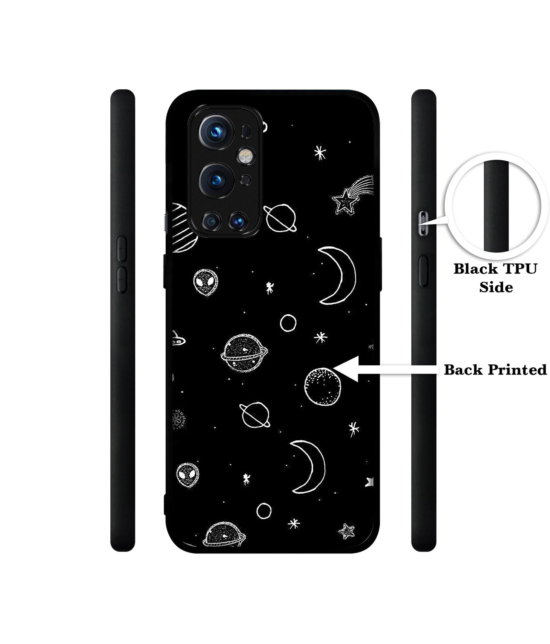 Space Stars Universe Design Designer 2D Printed Back Case Cover for OnePlus 9 Pro 5G