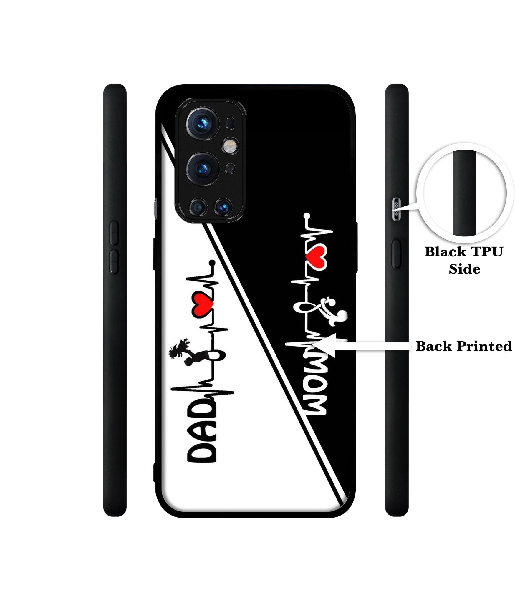Mom and Dad Lover Design Designer 2D Printed Back Case Cover for OnePlus 9 Pro 5G