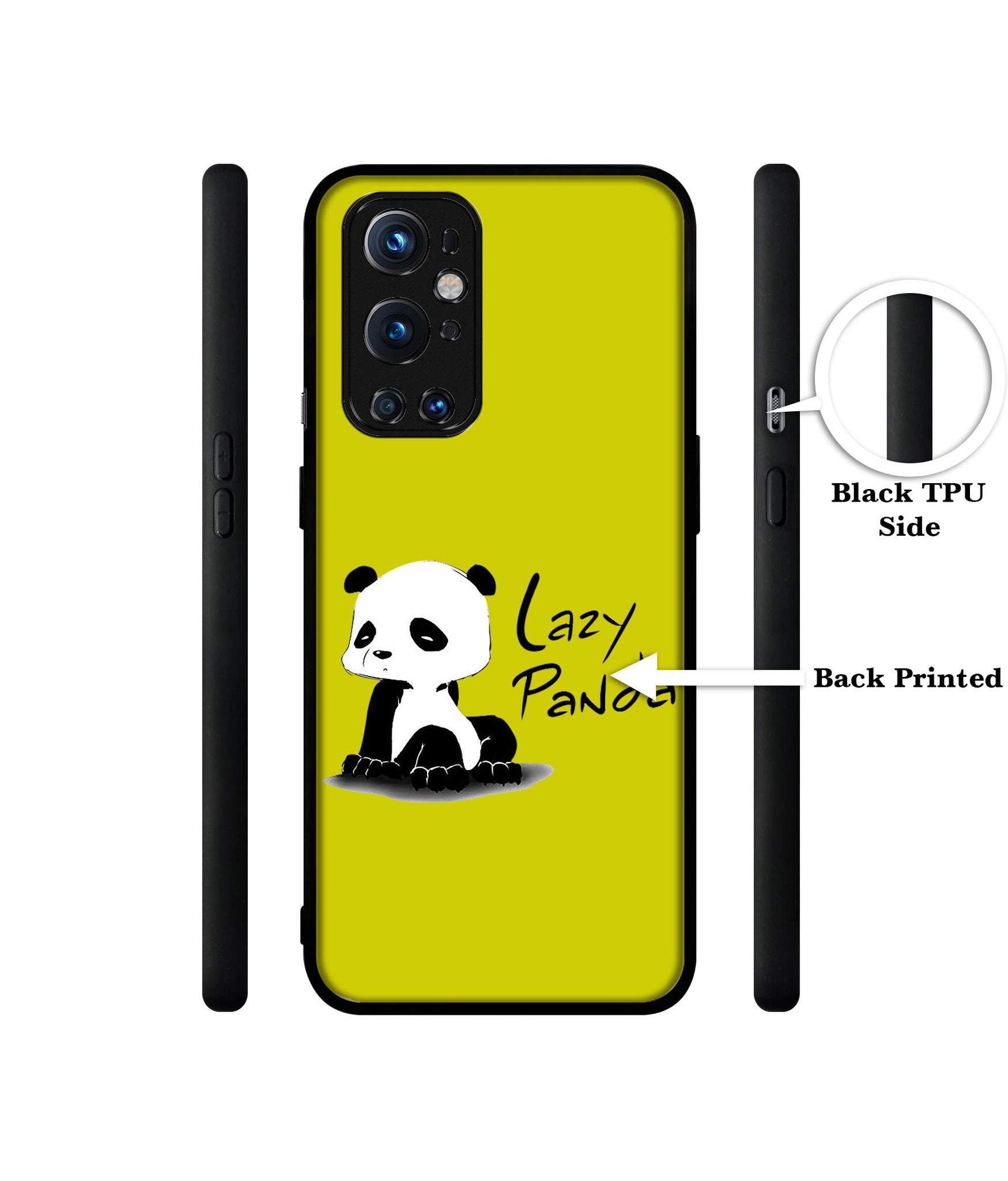 Lazy Panda Design Designer 2D Printed Back Case Cover for OnePlus 9 Pro 5G