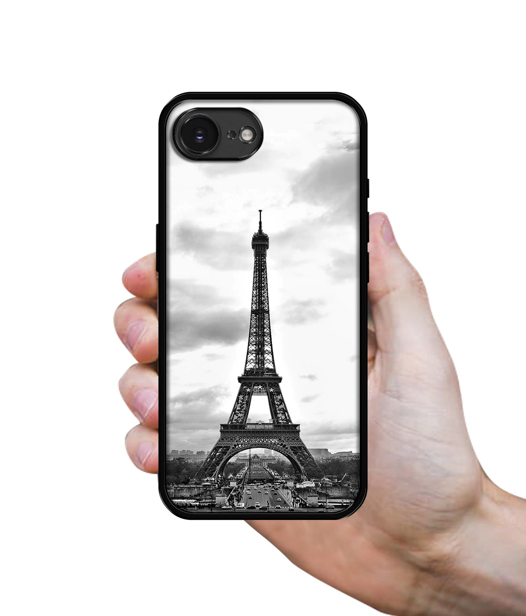 Eiffel Tower Designer 2D Printed Back Case Cover for Apple iPhone 16e