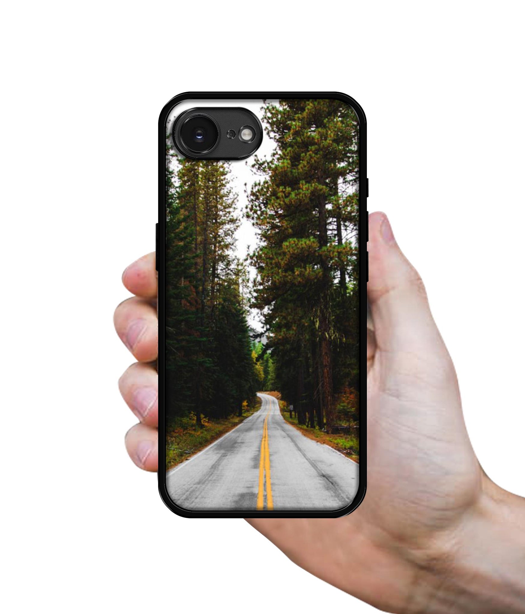 Road Photo Designer 2D Printed Back Case Cover for Apple iPhone 16e
