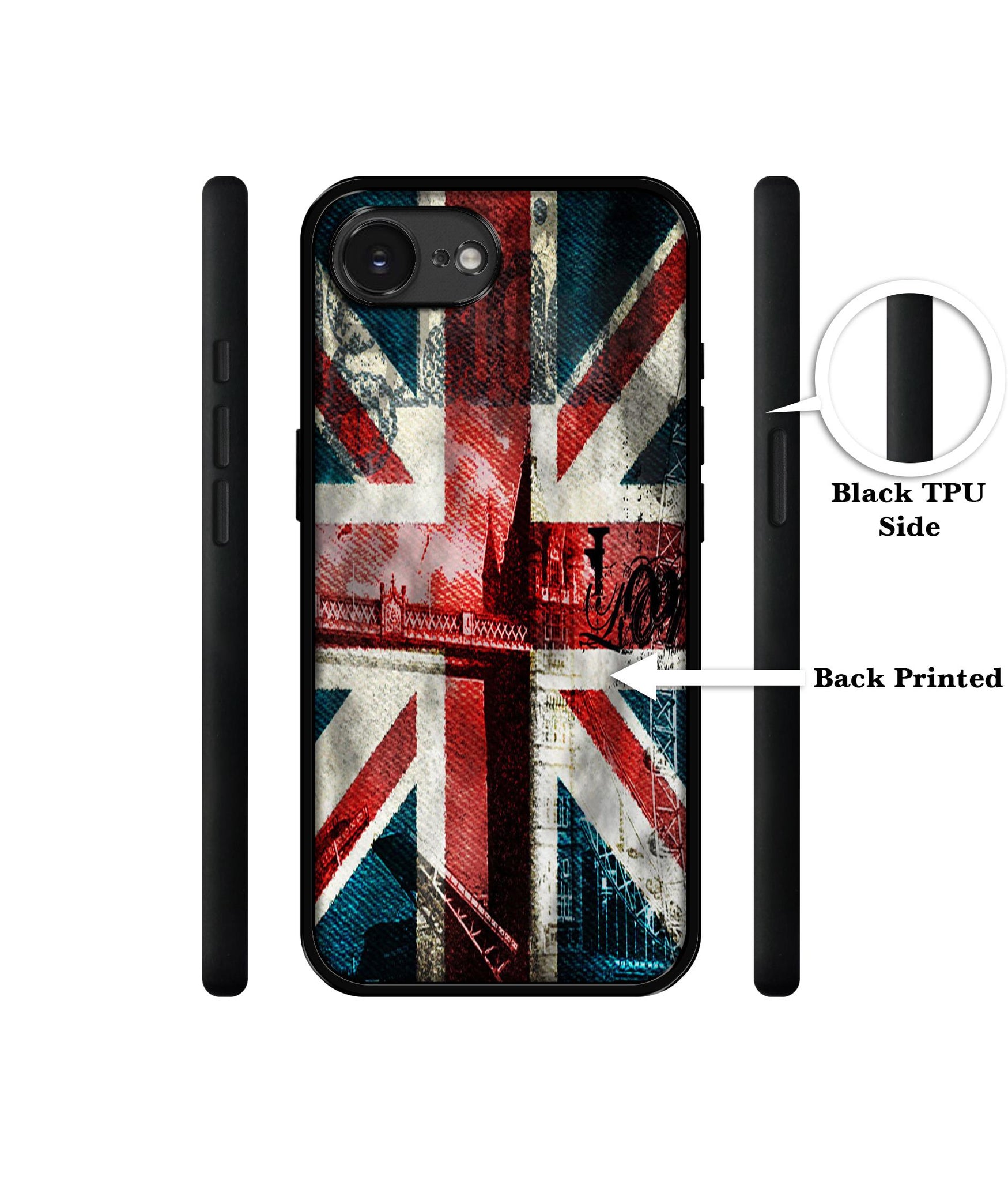 London Flag wallpaper Designer 2D Printed Back Case Cover for Apple iPhone 16e