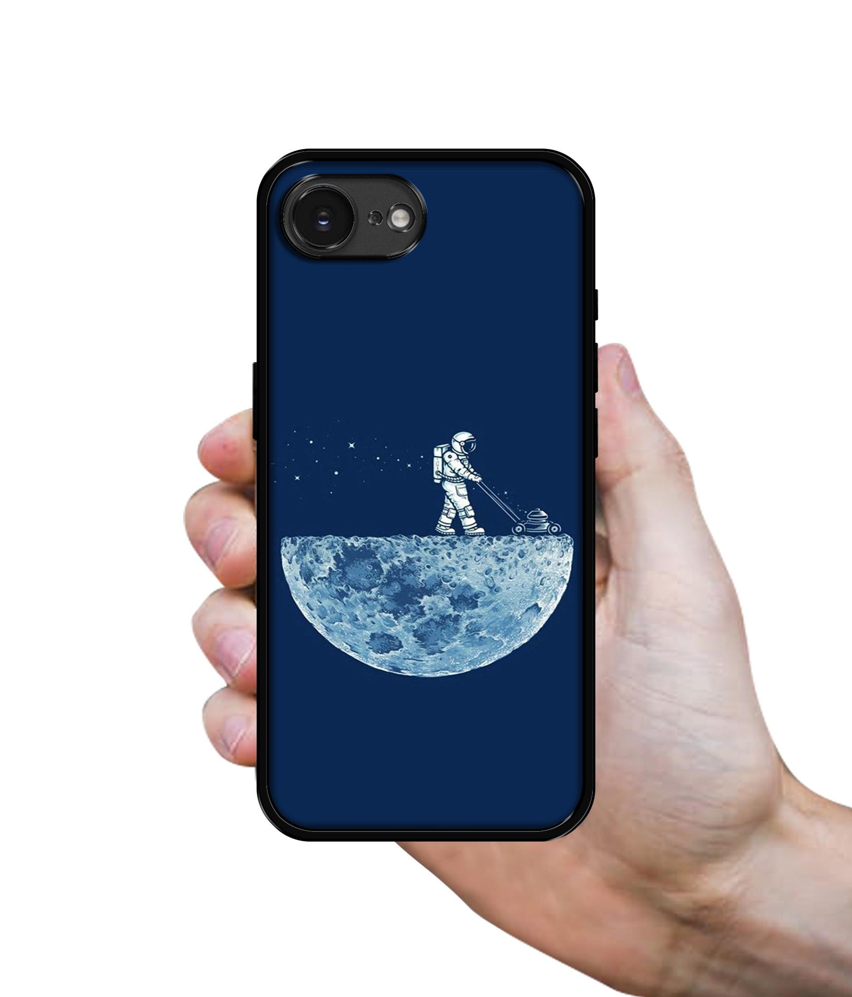 Moon Walk Designer 2D Printed Back Case Cover for Apple iPhone 16e