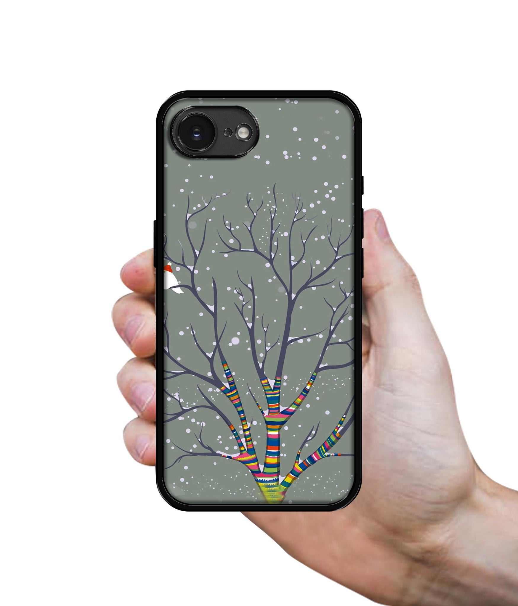 Winter Pattern Print Designer 2D Printed Back Case Cover for Apple iPhone 16e