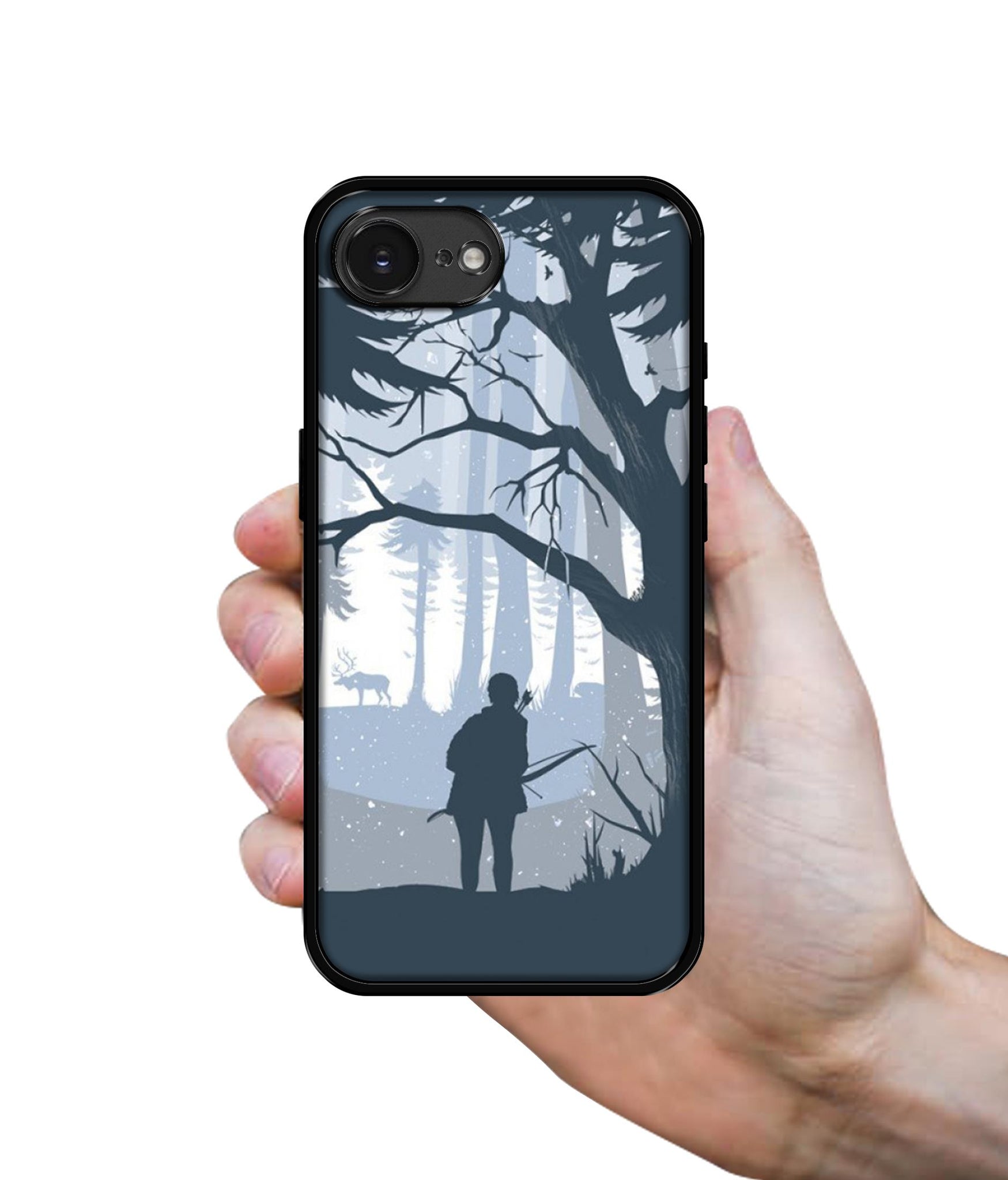 Hunter Designer 2D Printed Back Case Cover for Apple iPhone 16e