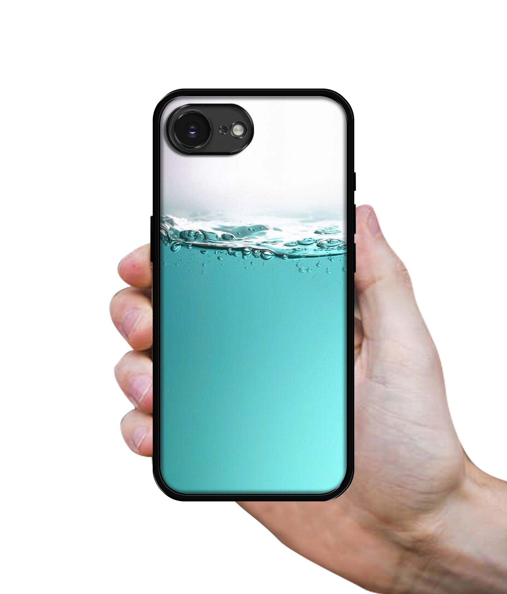 Half Fill Designer 2D Printed Back Case Cover for Apple iPhone 16e