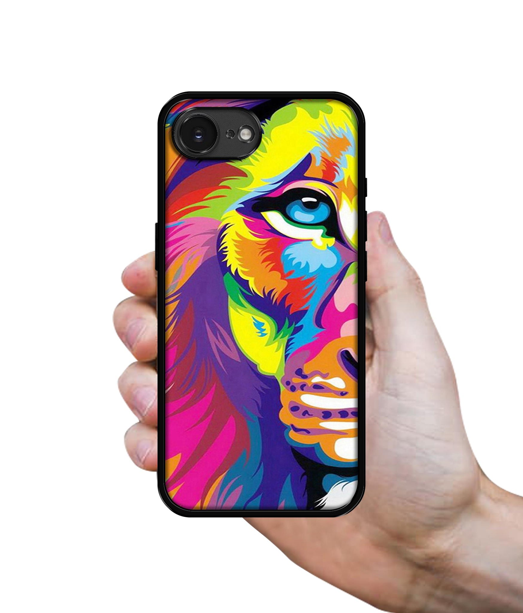 Lion Designer 2D Printed Back Case Cover for Apple iPhone 16e