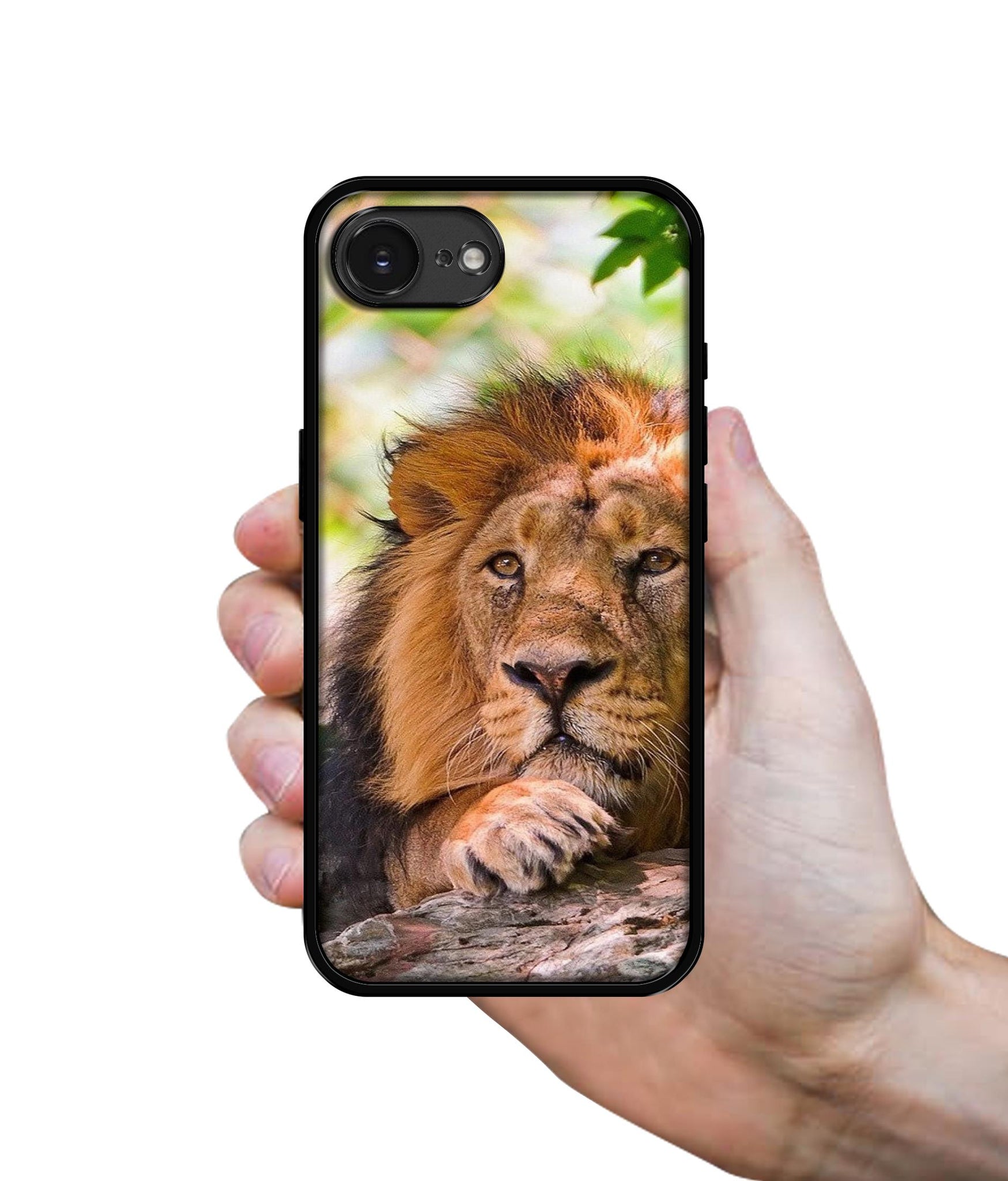 Tiger Pattern Print Designer 2D Printed Back Case Cover for Apple iPhone 16e
