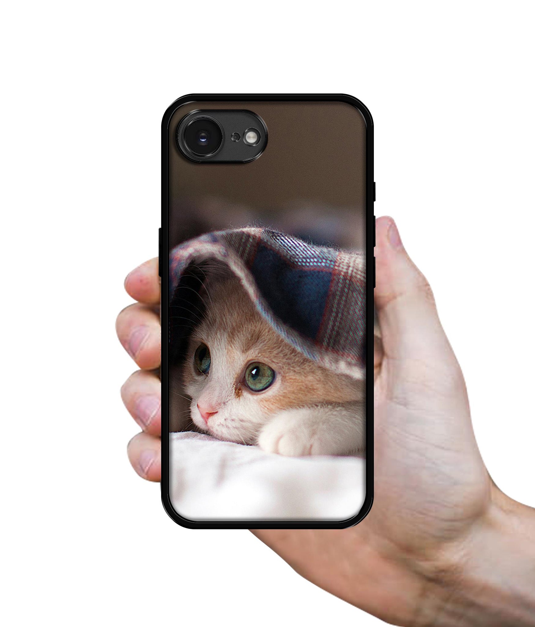 Sleepy Kitten Designer 2D Printed Back Case Cover for Apple iPhone 16e