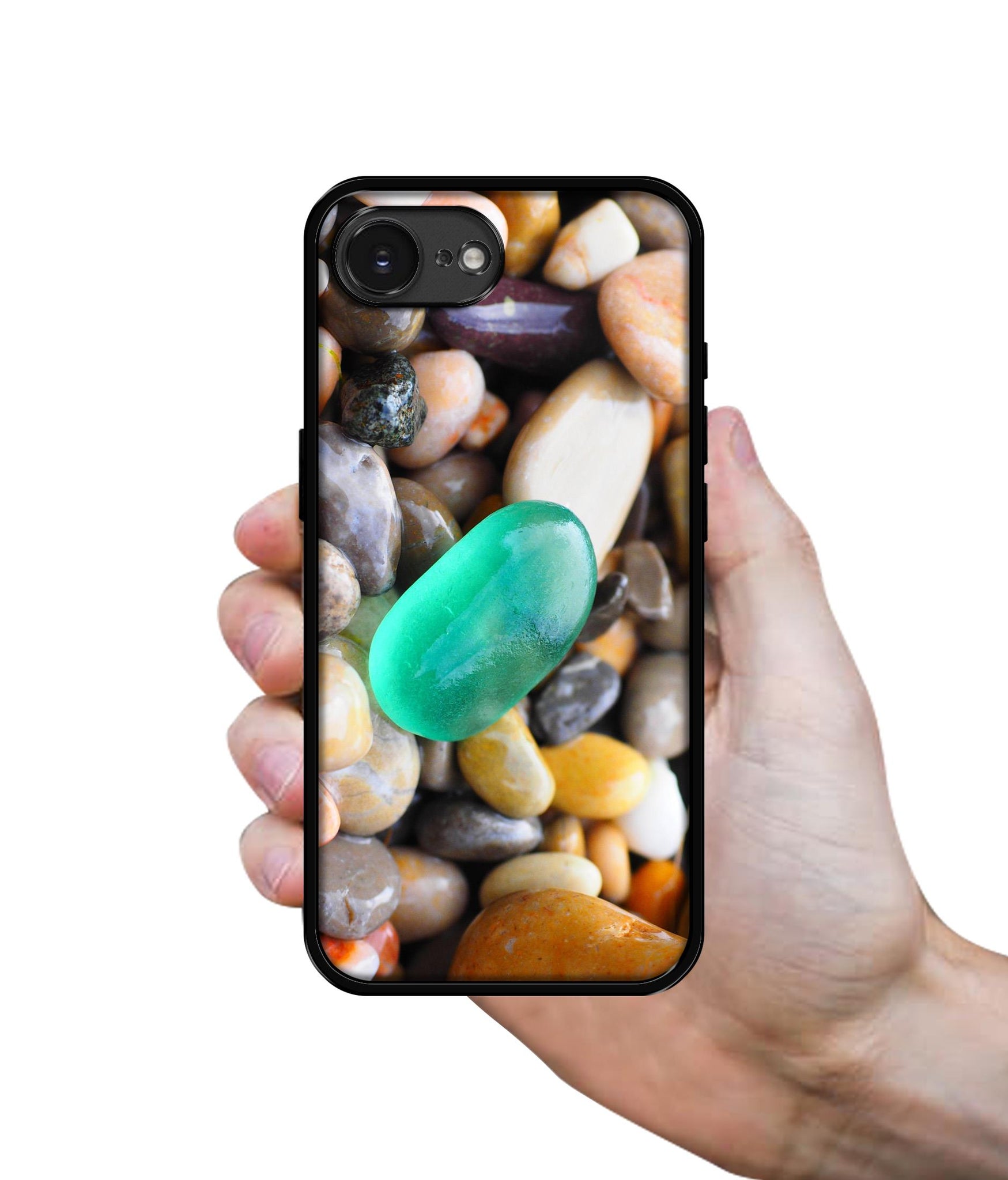 Sea Stones Designer 2D Printed Back Case Cover for Apple iPhone 16e