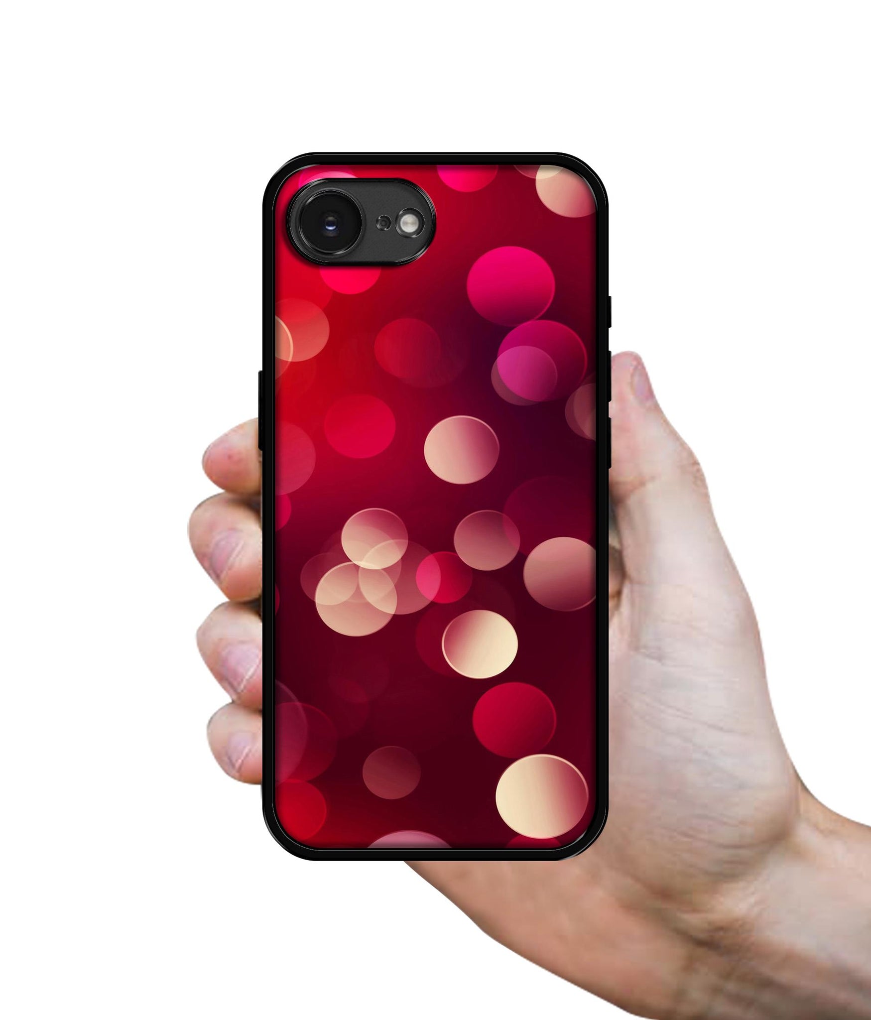 3D Circles Designer 2D Printed Back Case Cover for Apple iPhone 16e