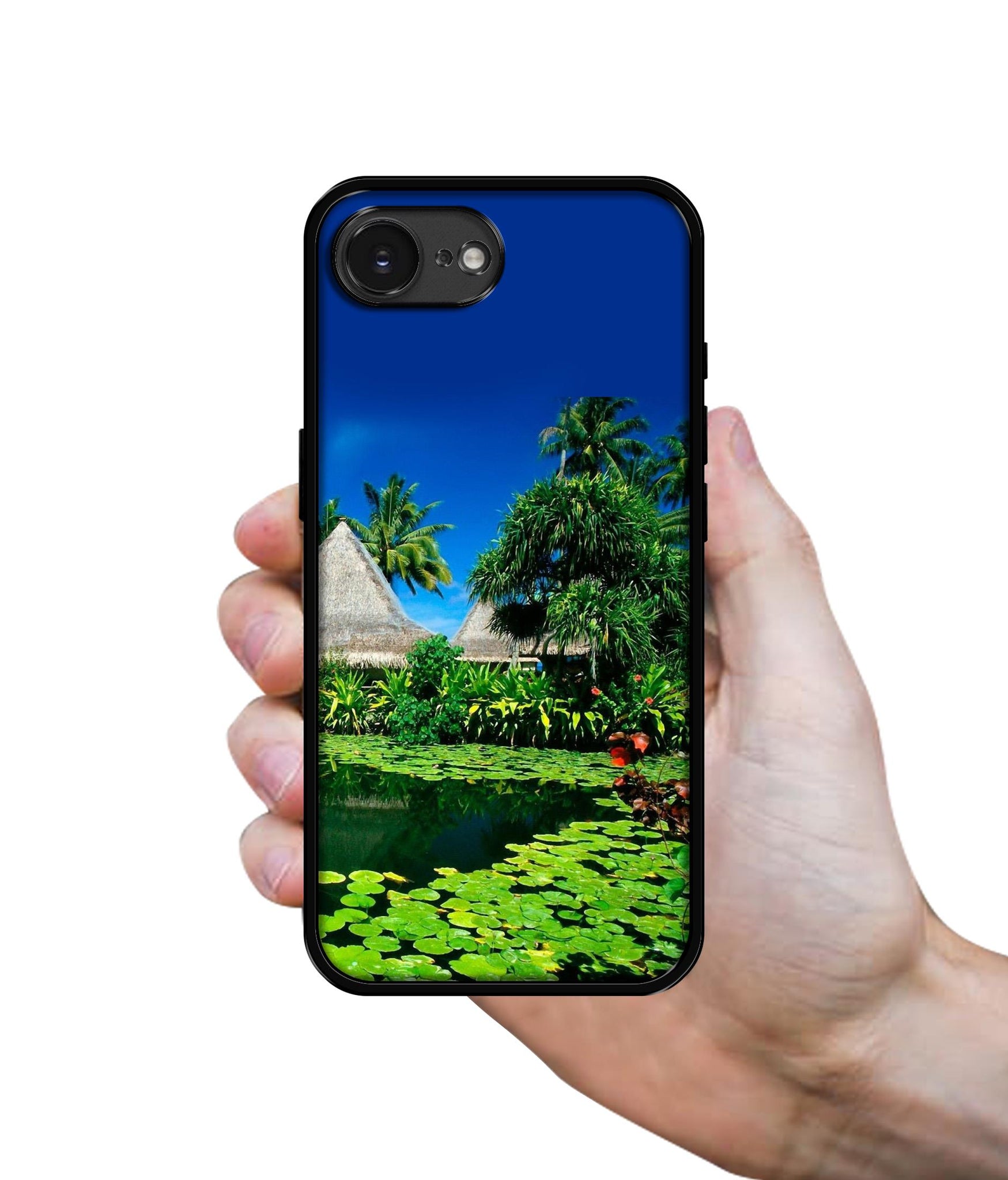 Tropics Water Designer 2D Printed Back Case Cover for Apple iPhone 16e