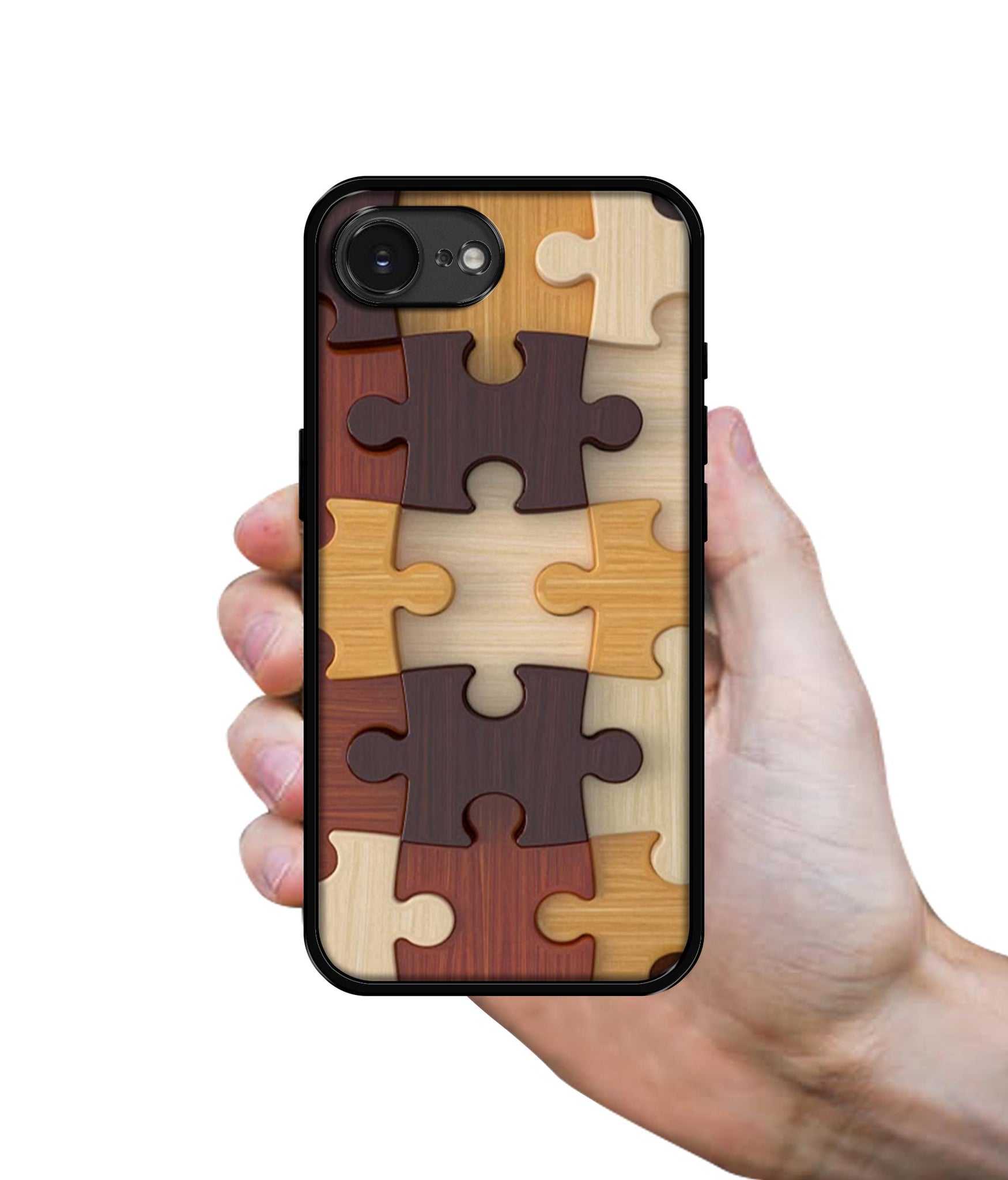 Puzzle Pattern Designer 2D Printed Back Case Cover for Apple iPhone 16e