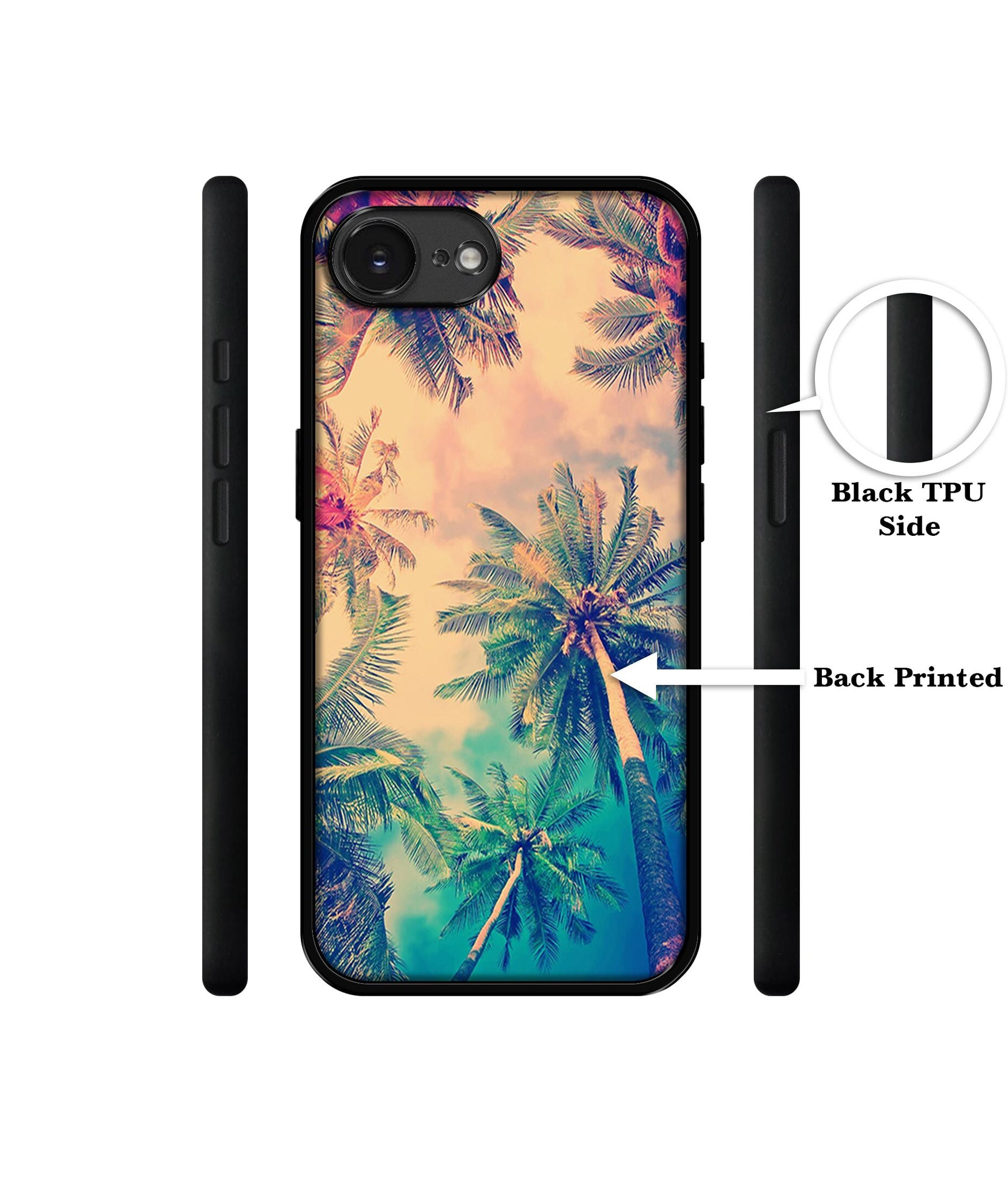Trees Designer 2D Printed Back Case Cover for Apple iPhone 16e