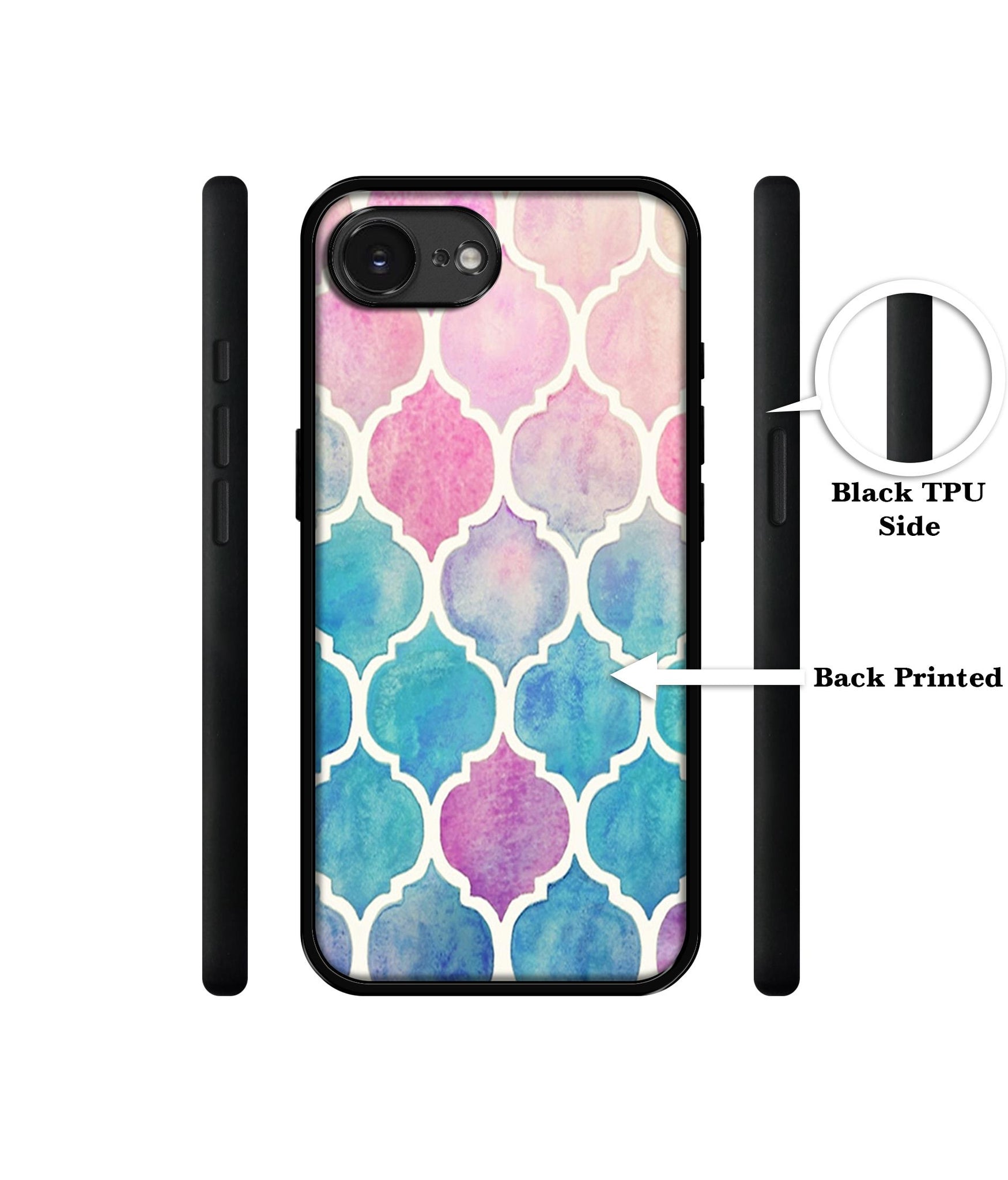 Patterns Art Designer 2D Printed Back Case Cover for Apple iPhone 16e