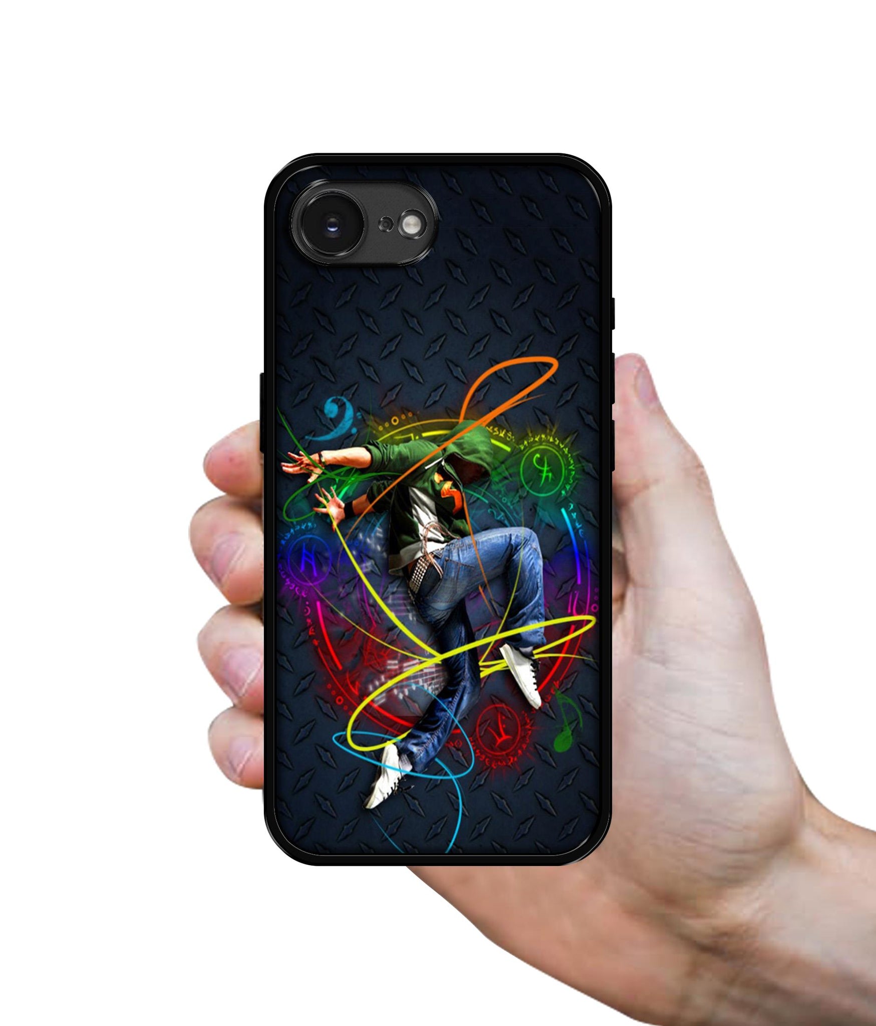 Boy With Music Designer 2D Printed Back Case Cover for Apple iPhone 16e