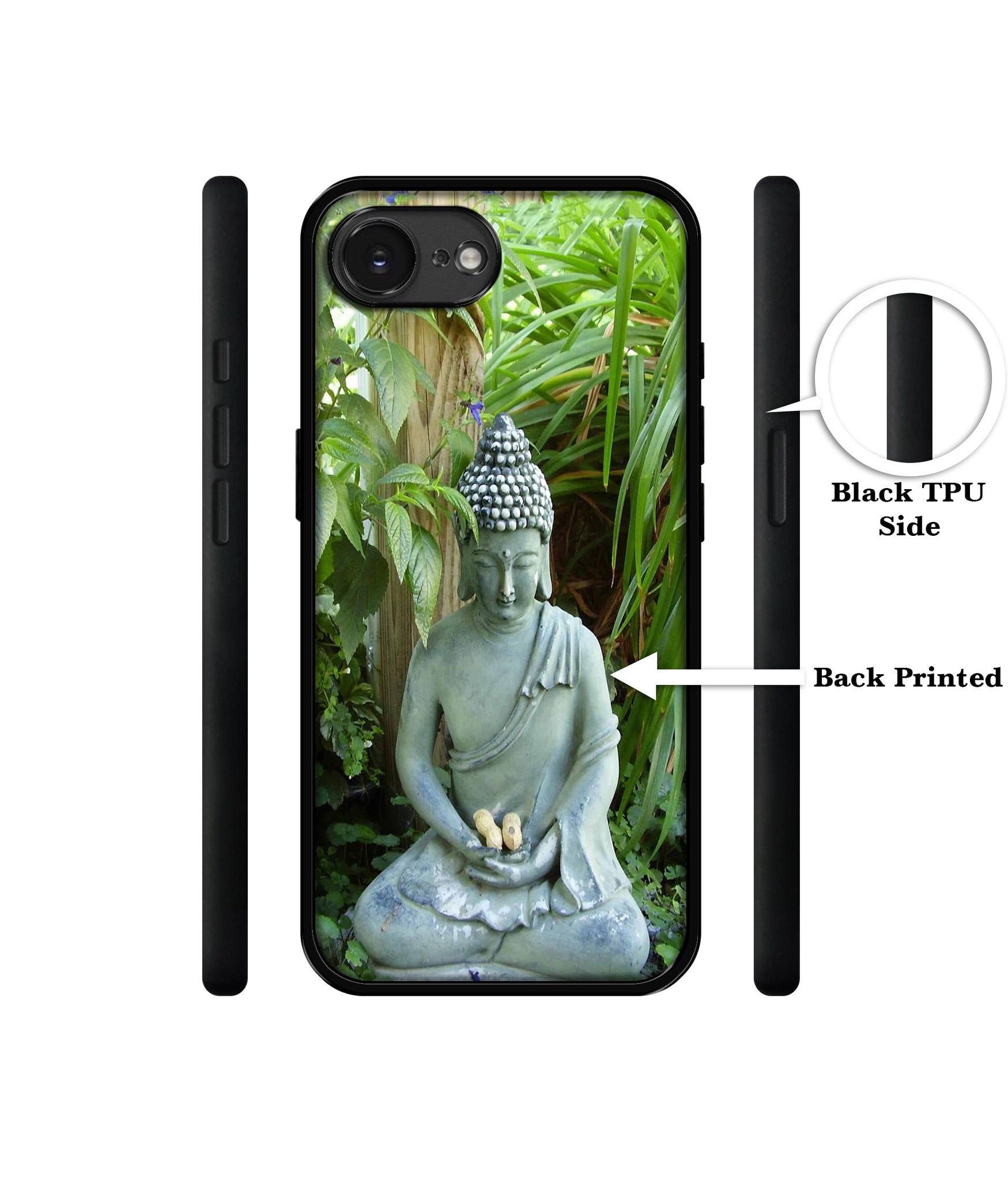 Buddhism Designer 2D Printed Back Case Cover for Apple iPhone 16e