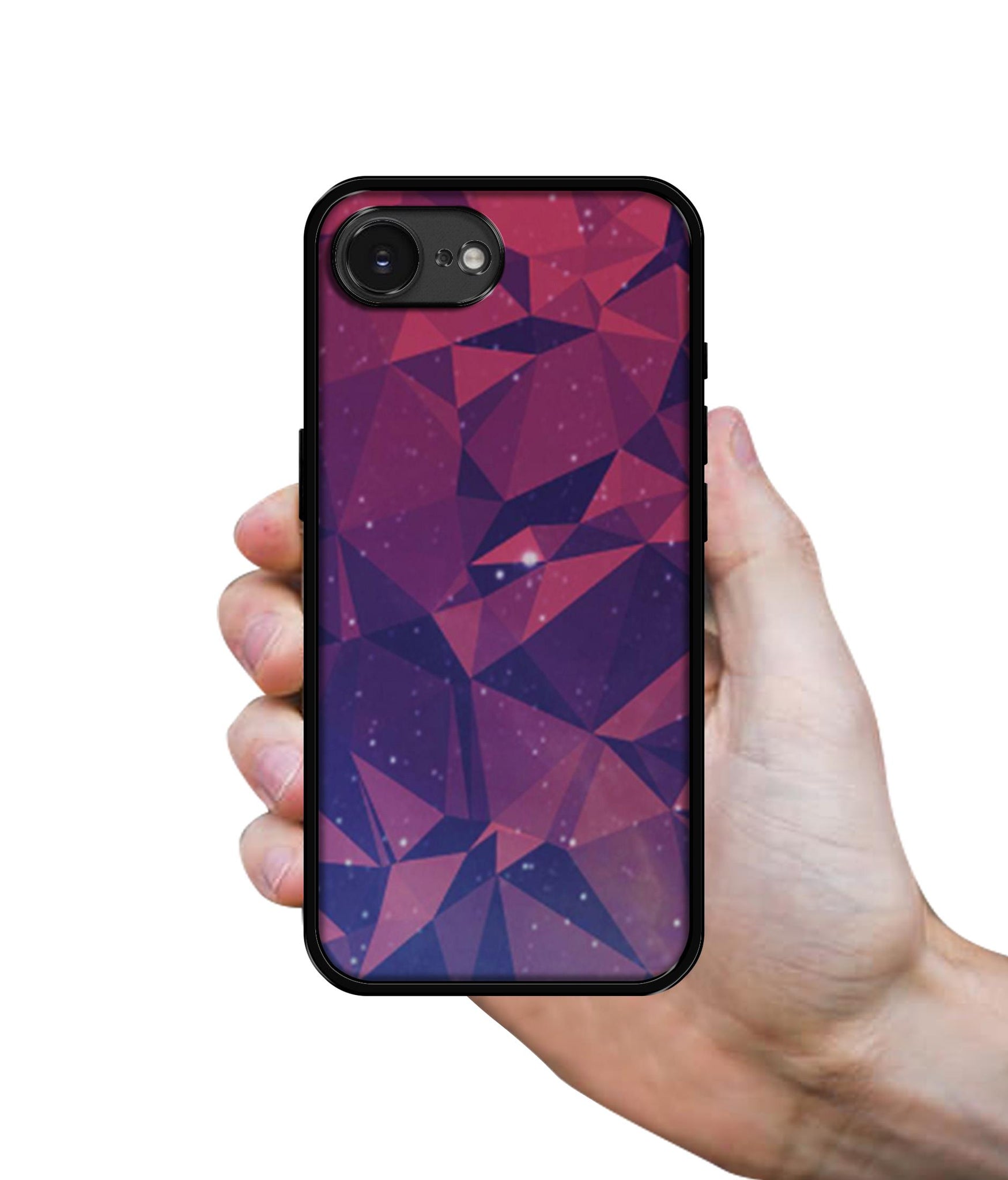 Bad Color Shape Designer 2D Printed Back Case Cover for Apple iPhone 16e