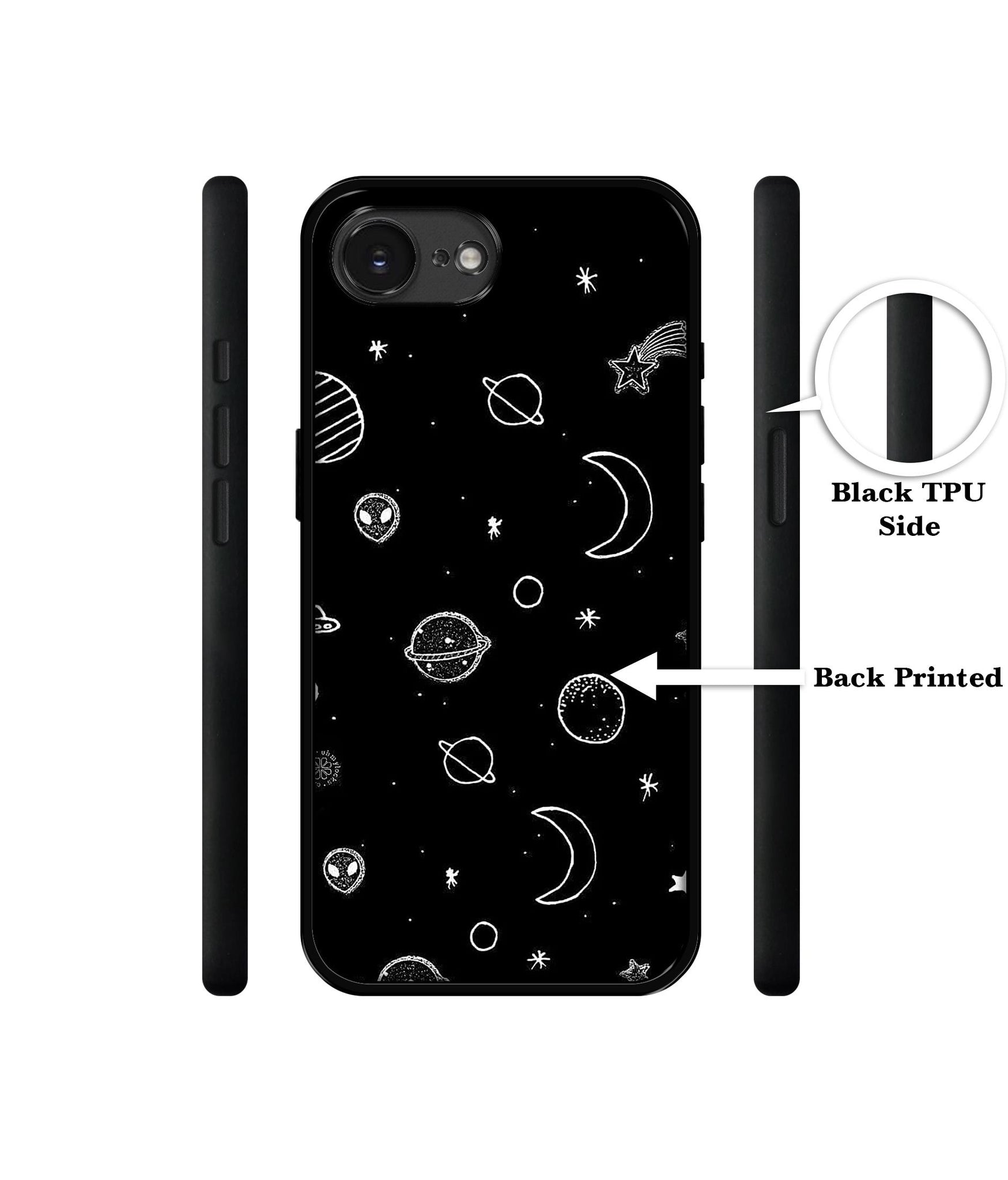Space Stars Universe Designer 2D Printed Back Case Cover for Apple iPhone 16e