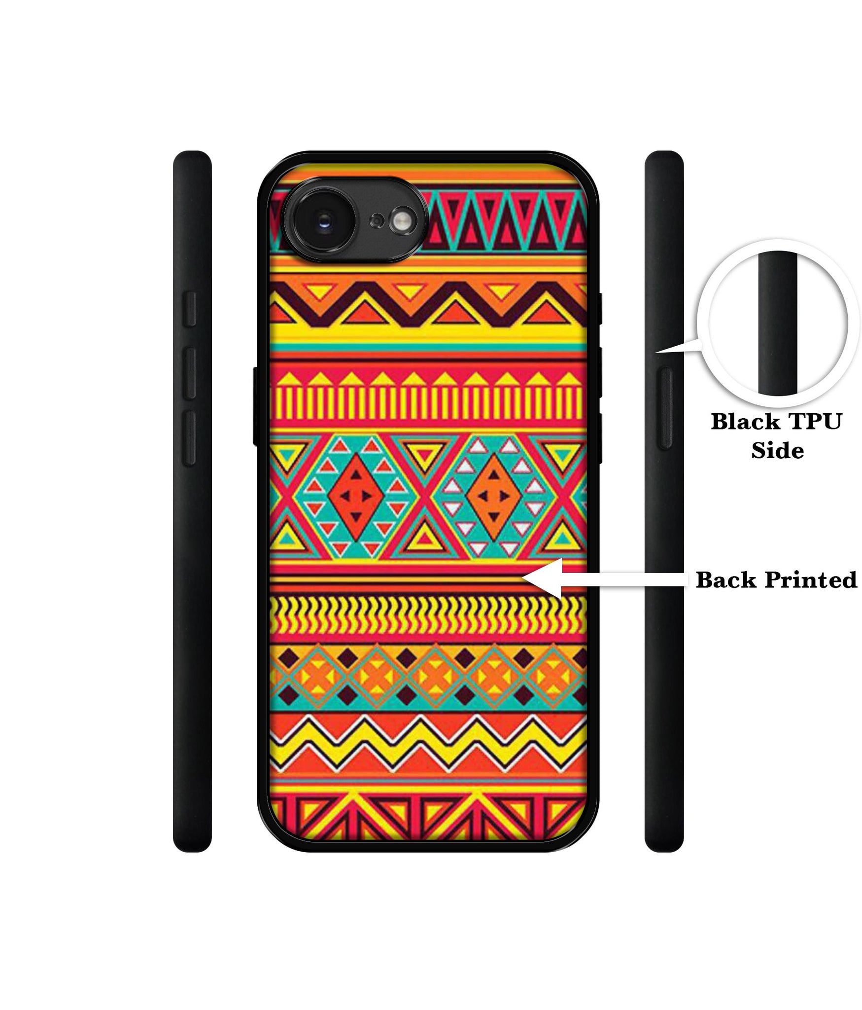 Artistic Rangoli Designer 2D Printed Back Case Cover for Apple iPhone 16e