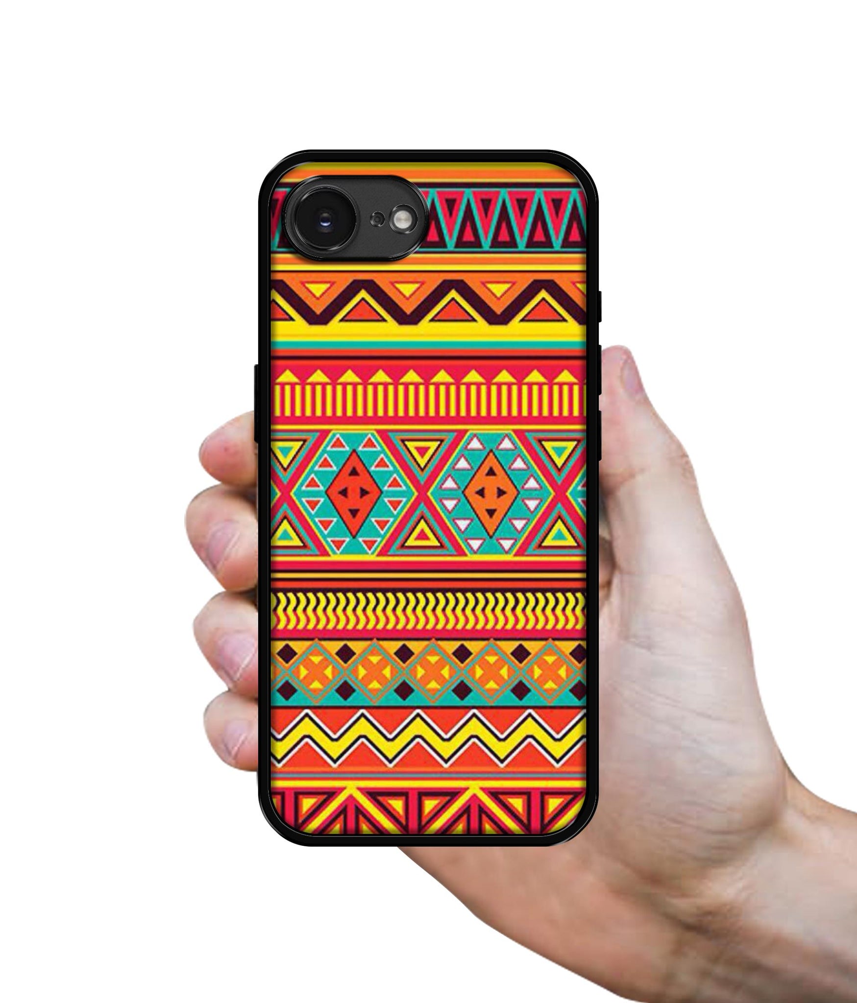 Artistic Rangoli Designer 2D Printed Back Case Cover for Apple iPhone 16e