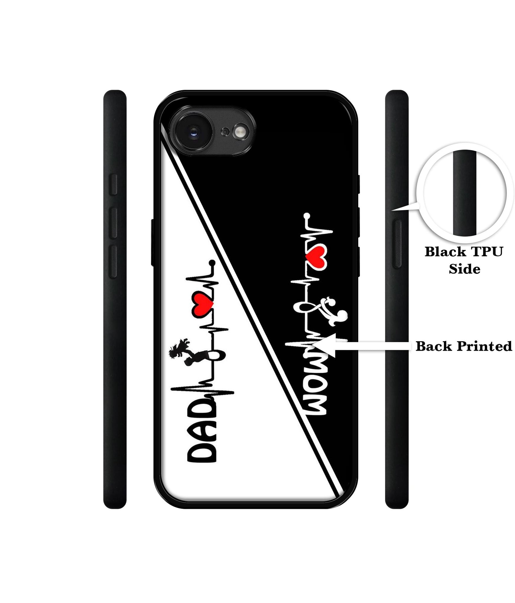 Mom and Dad Lover Designer 2D Printed Back Case Cover for Apple iPhone 16e