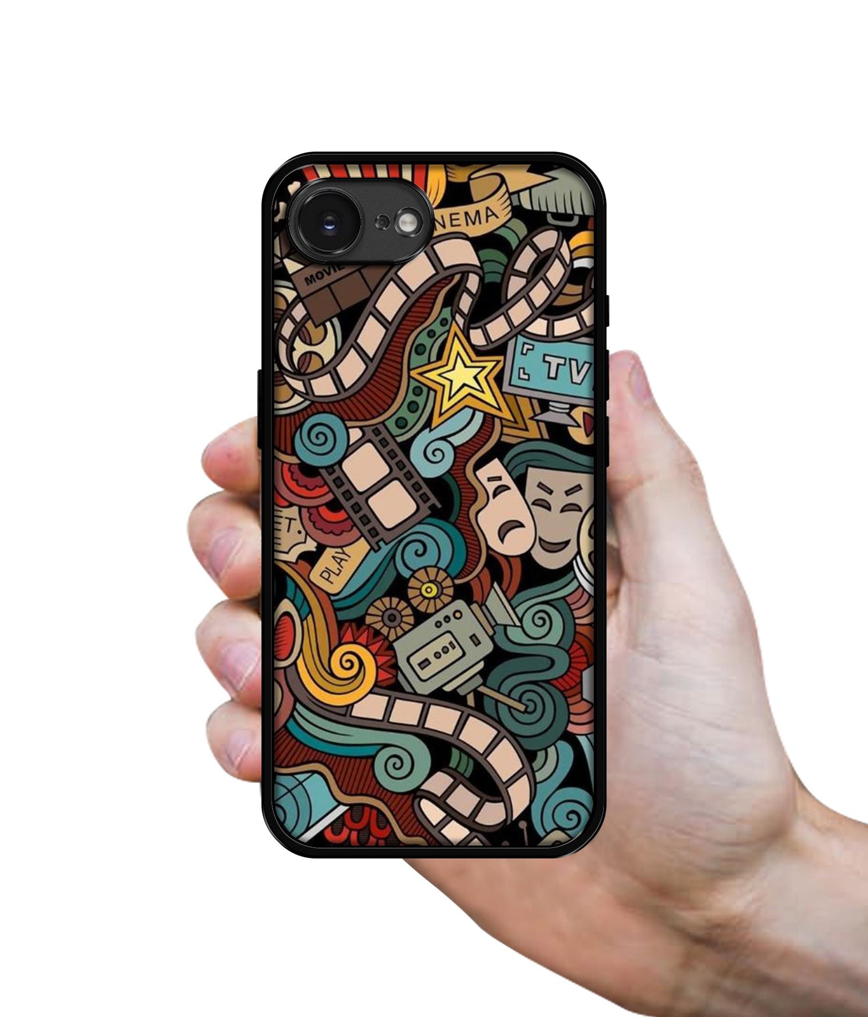 Movies Designer 2D Printed Back Case Cover for Apple iPhone 16e