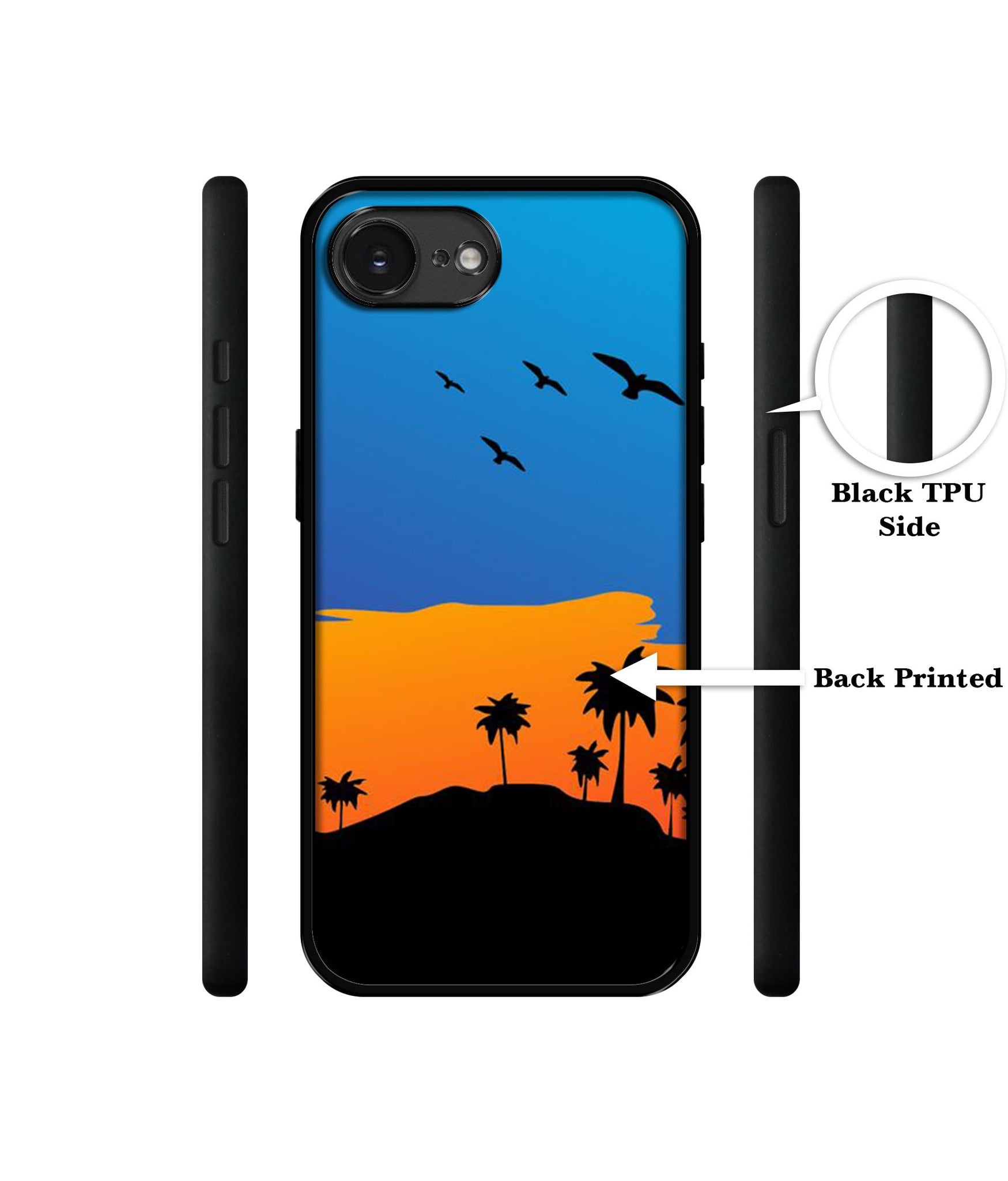 Nature Designer 2D Printed Back Case Cover for Apple iPhone 16e