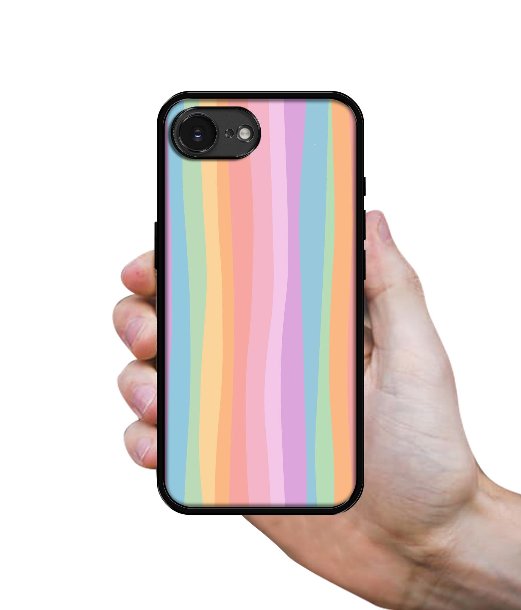 Cool Rainbow Designer 2D Printed Back Case Cover for Apple iPhone 16e