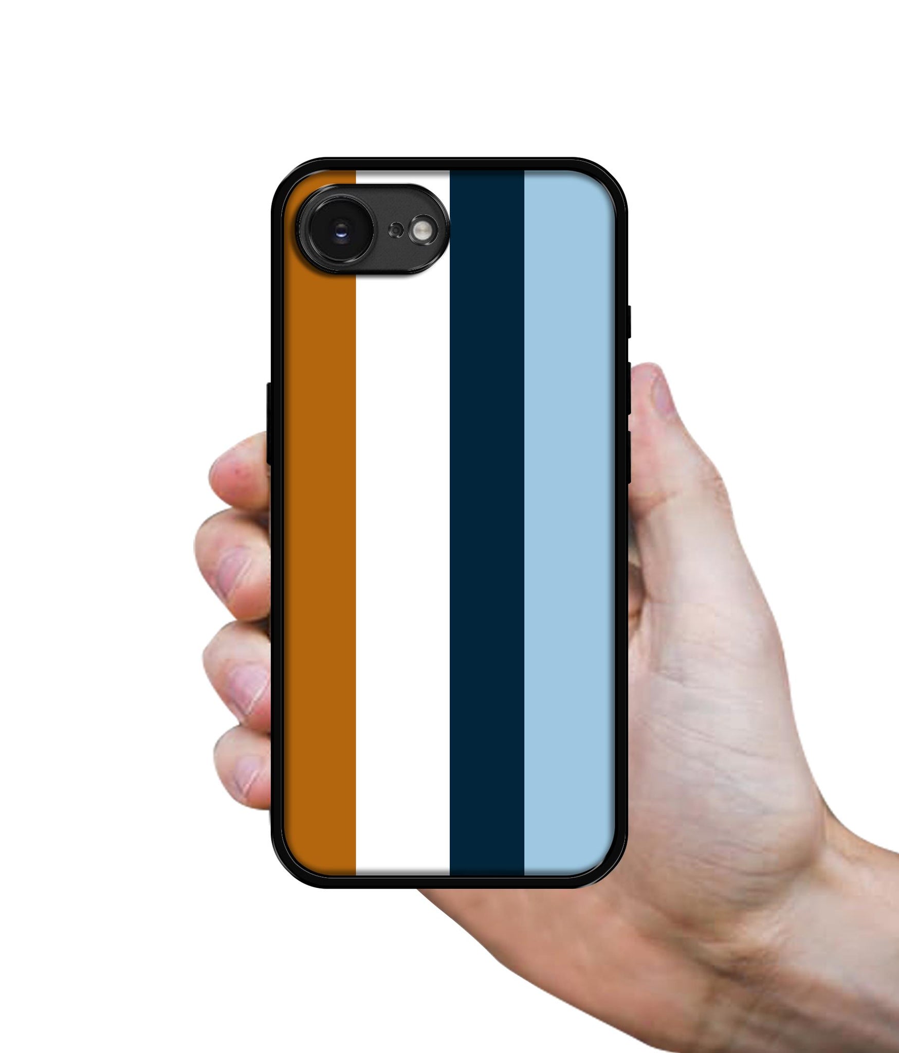 Color Stripes Designer 2D Printed Back Case Cover for Apple iPhone 16e