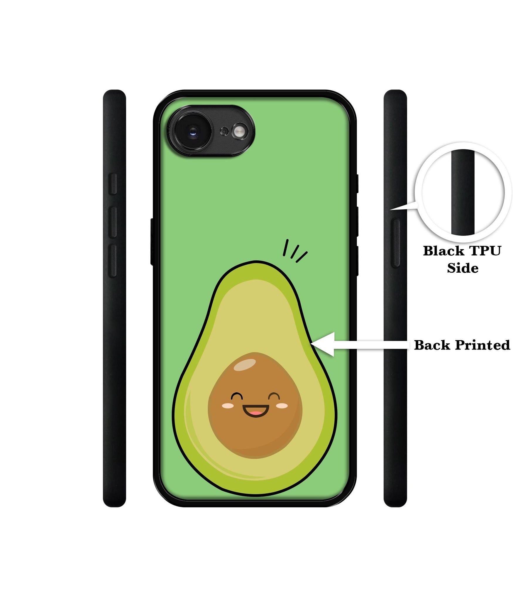 Avocados Designer 2D Printed Back Case Cover for Apple iPhone 16e