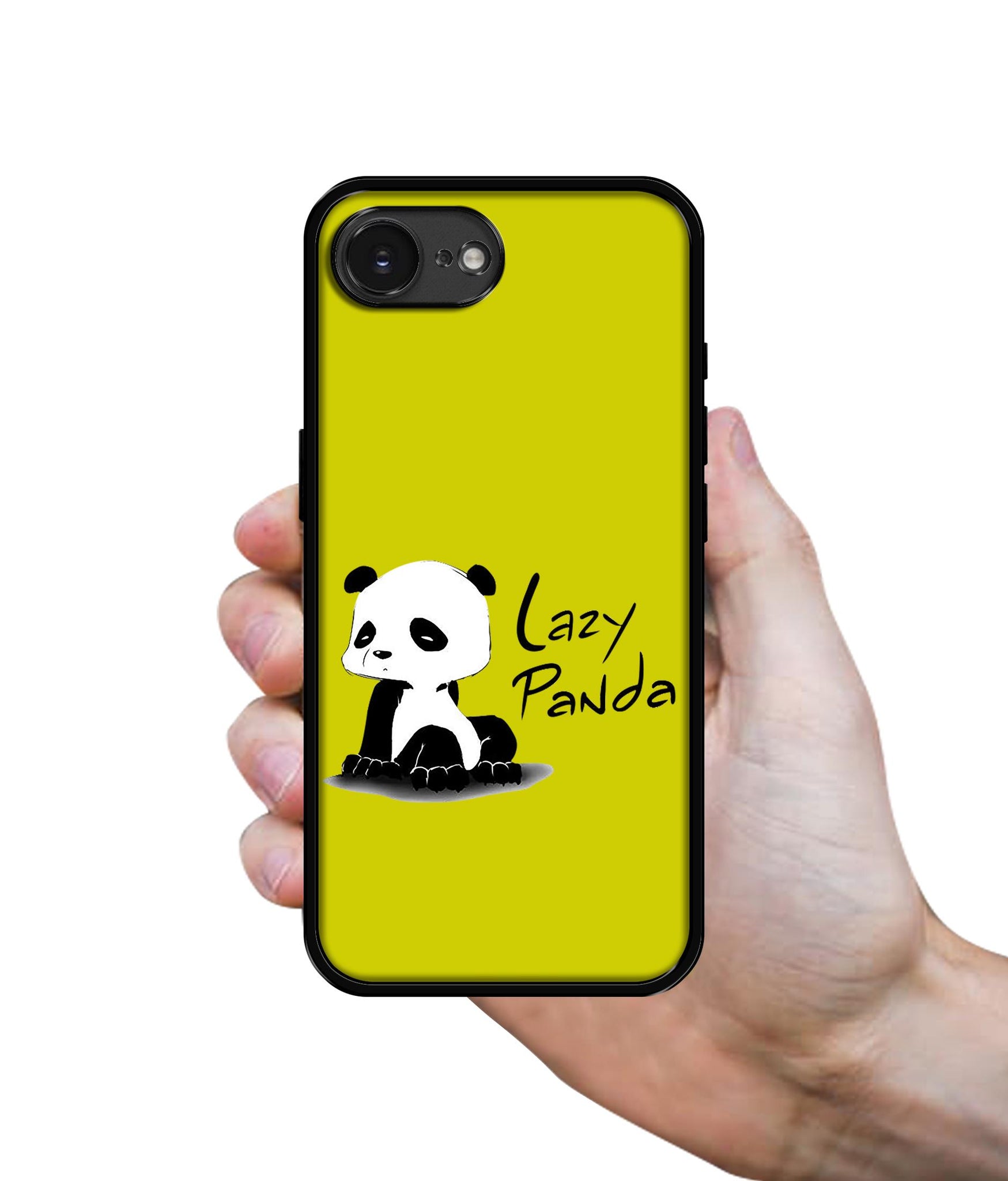 Lazy Panda Designer 2D Printed Back Case Cover for Apple iPhone 16e