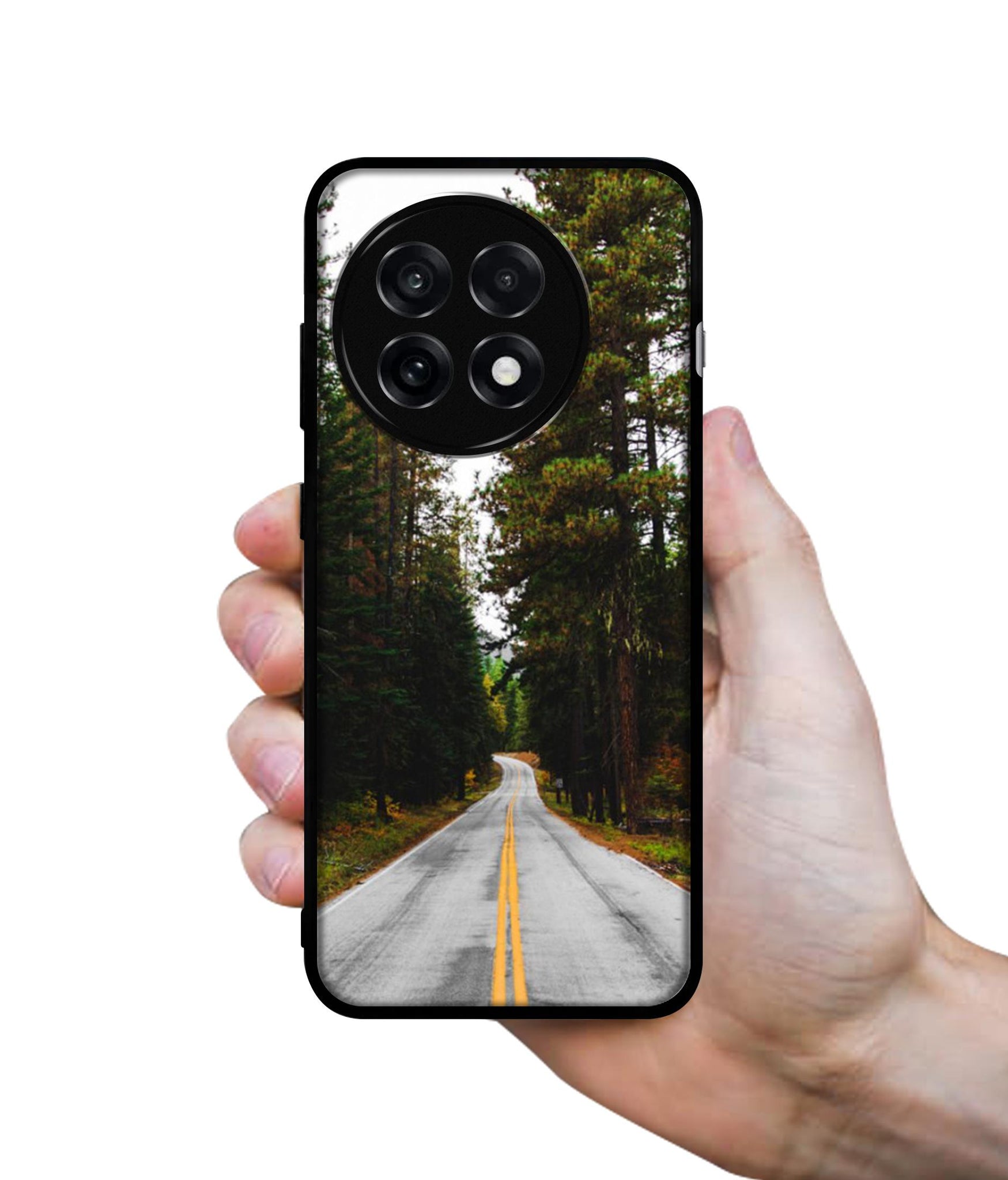 Road Photo Design Designer 2D Printed Back Case Cover for OnePlus 13R 5G