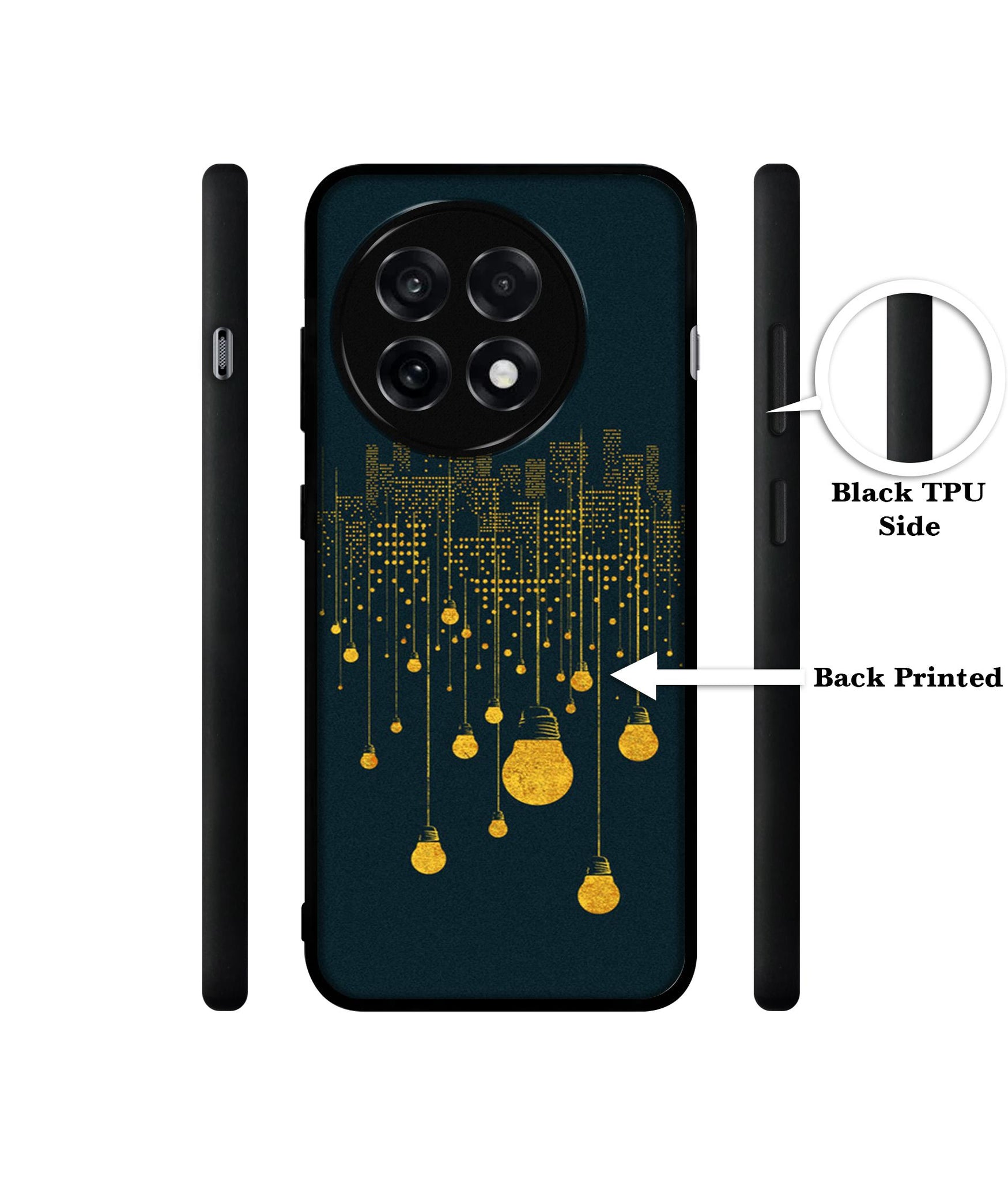 City Light Pattern Design Designer 2D Printed Back Case Cover for OnePlus 13R 5G