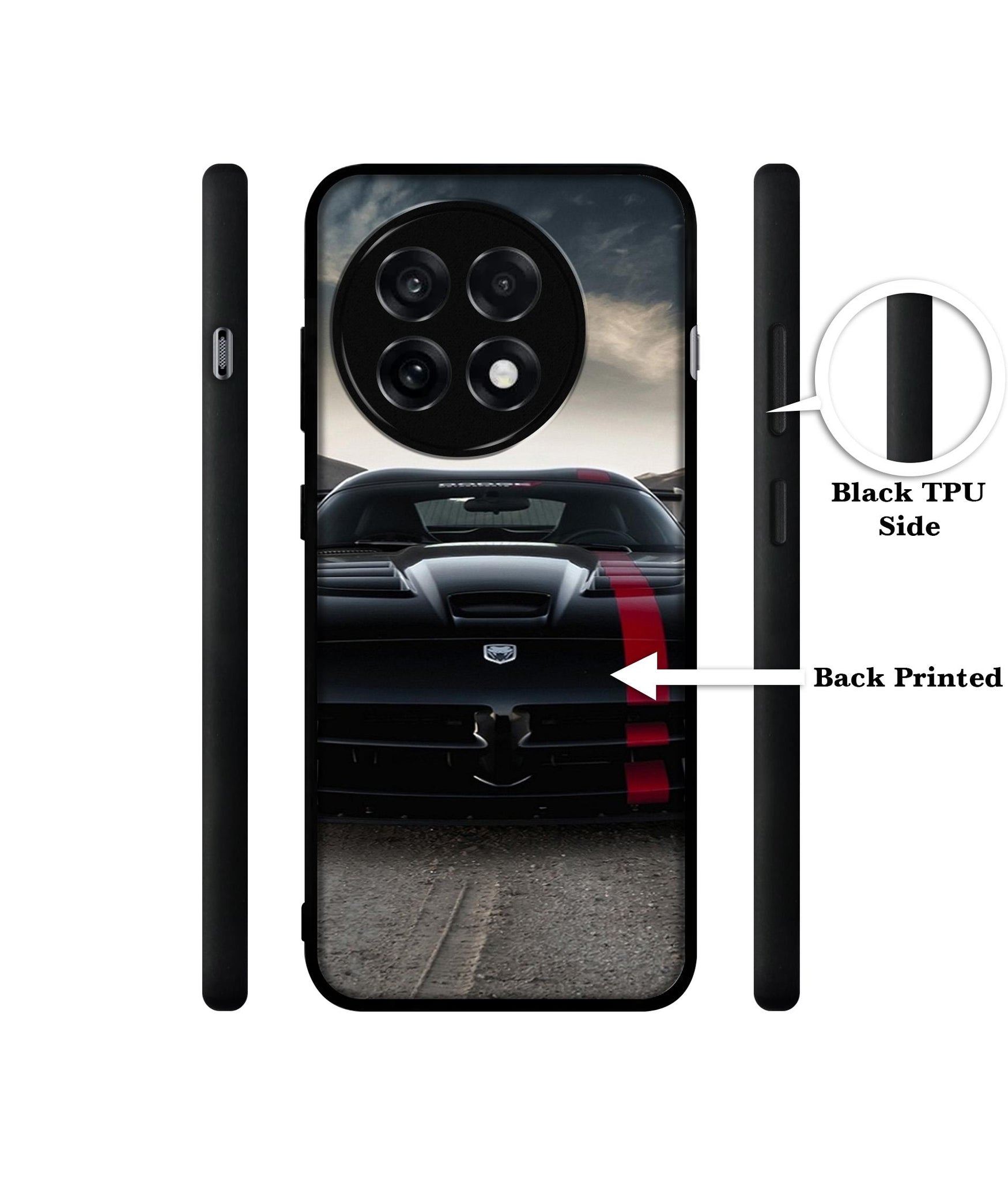 Sports Car Pattern Design Designer 2D Printed Back Case Cover for OnePlus 13R 5G