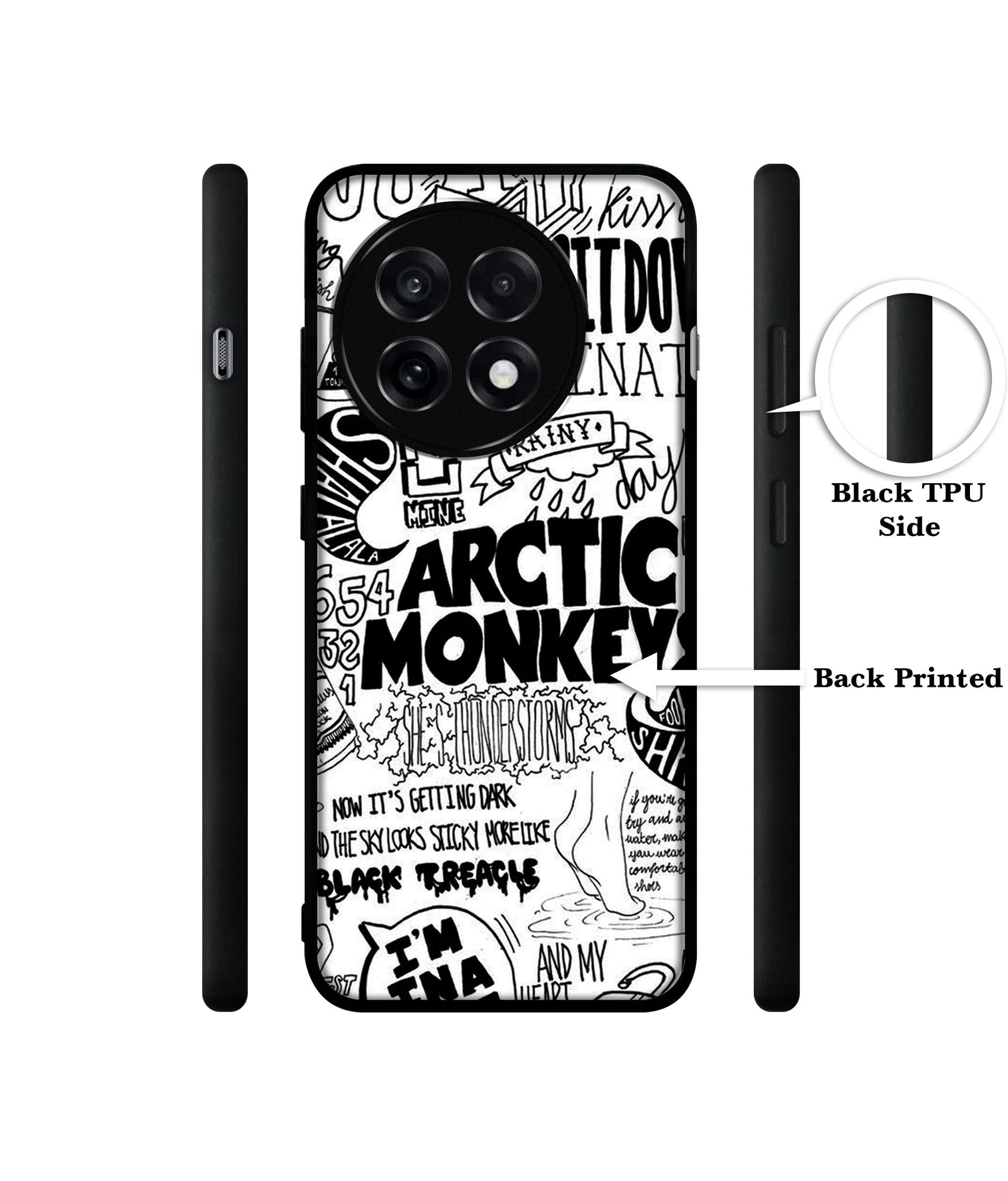 Arctic Monkeys Pattern Design Designer 2D Printed Back Case Cover for OnePlus 13R 5G