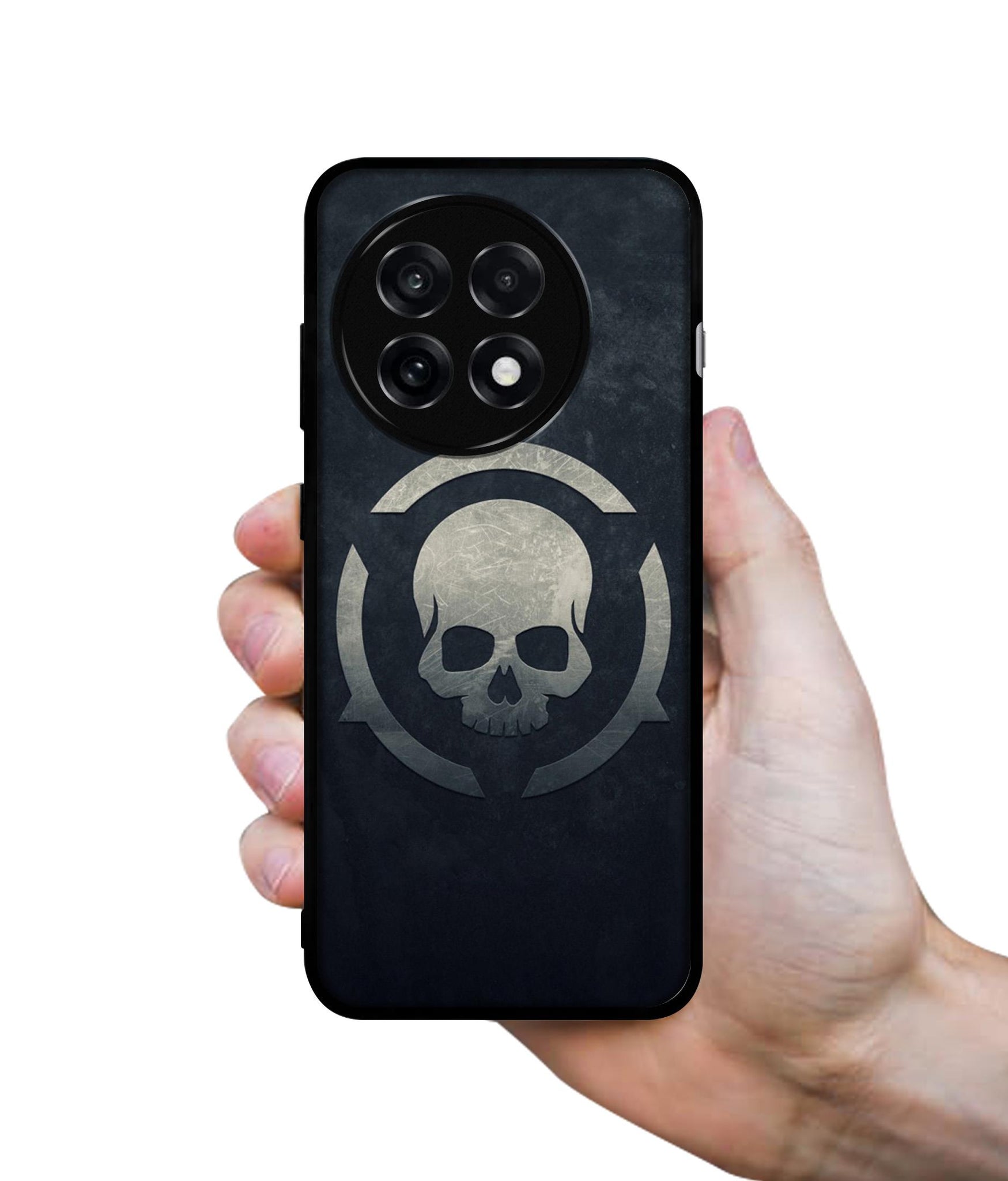 Skull Pattern Print Design Designer 2D Printed Back Case Cover for OnePlus 13R 5G