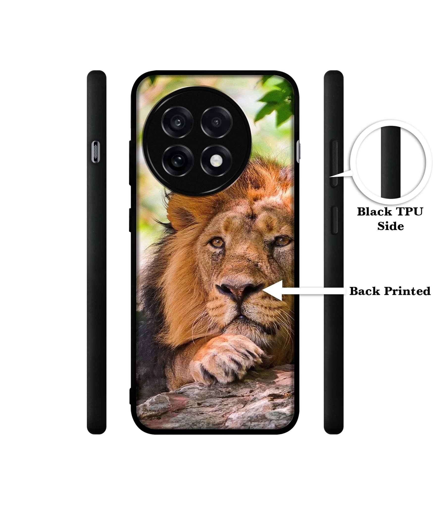 Tiger Pattern Print Design Designer 2D Printed Back Case Cover for OnePlus 13R 5G