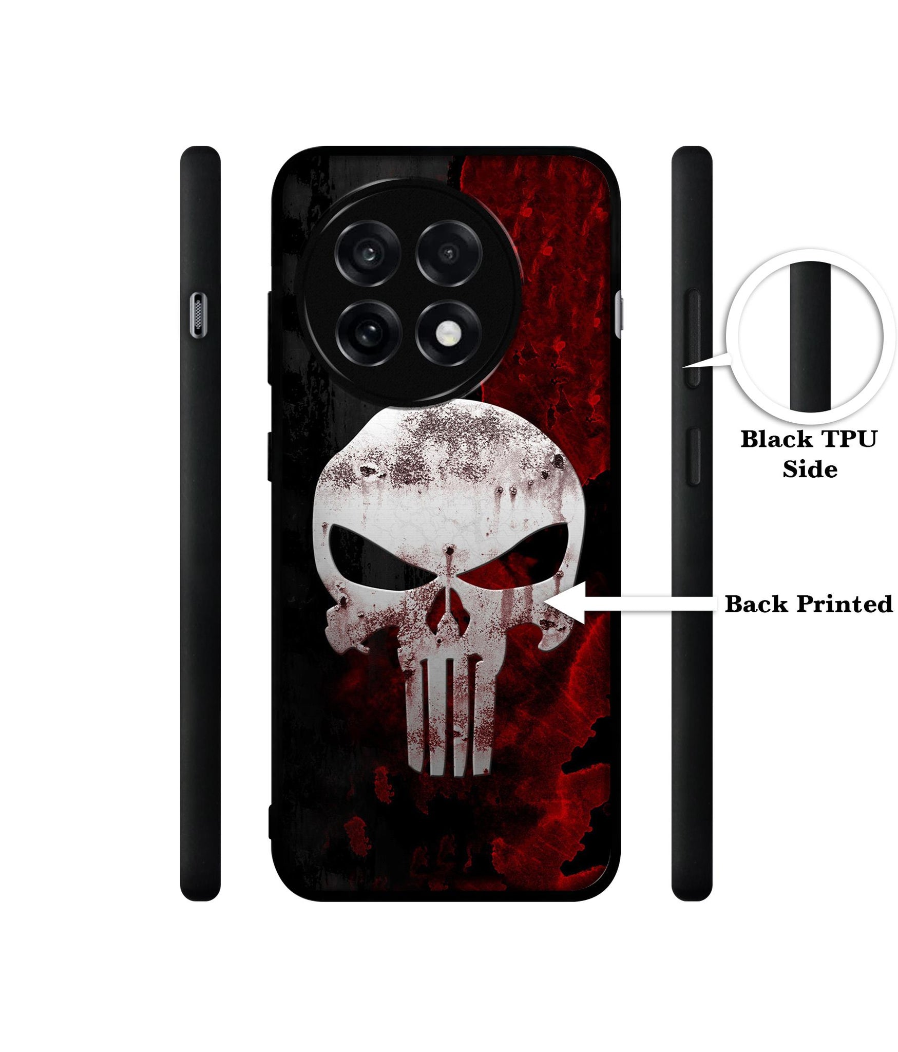 Punisher Skull Design Designer 2D Printed Back Case Cover for OnePlus 13R 5G