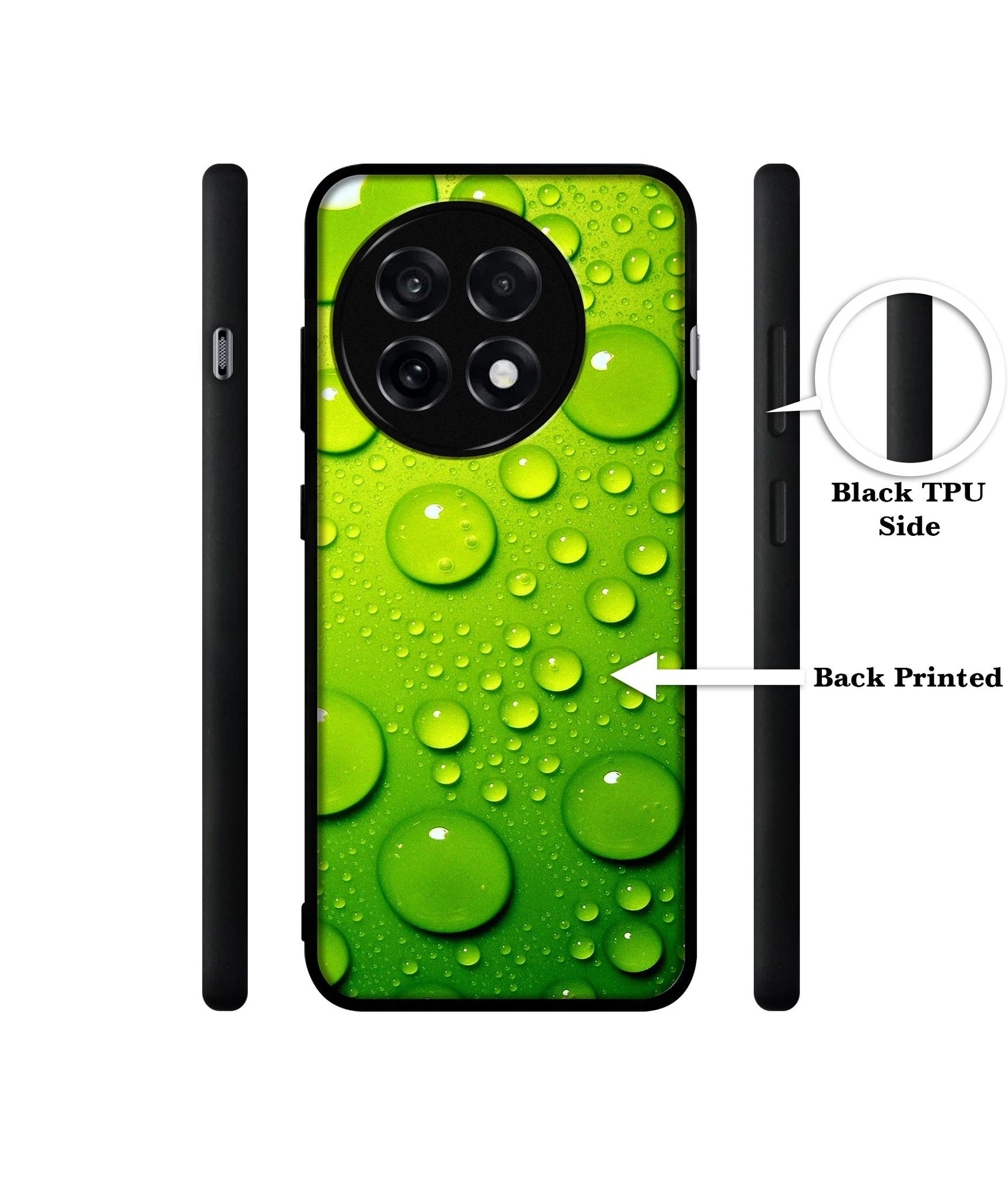 Green Bubbles Design Designer 2D Printed Back Case Cover for OnePlus 13R 5G