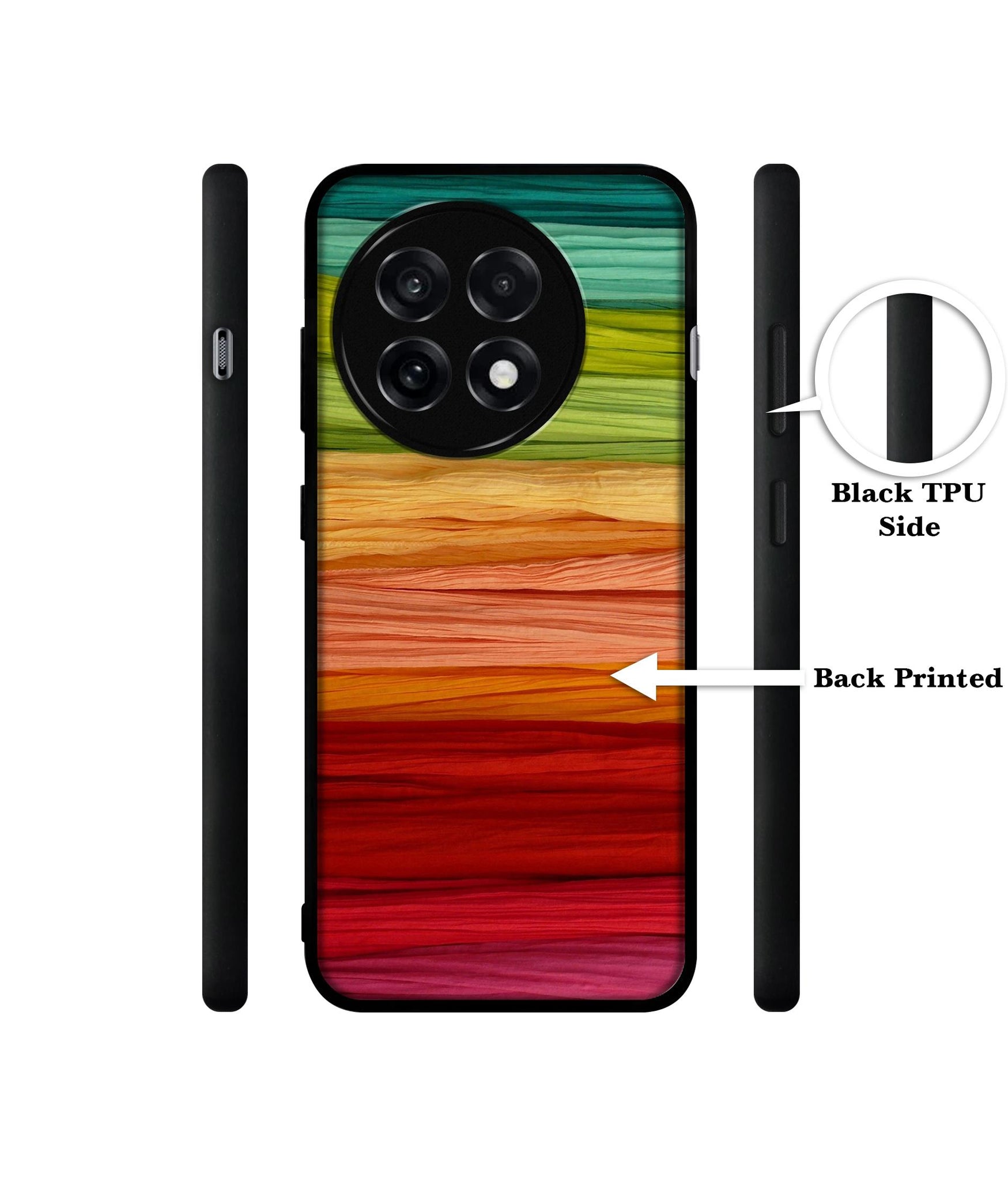 Colorful Thread Design Designer 2D Printed Back Case Cover for OnePlus 13R 5G