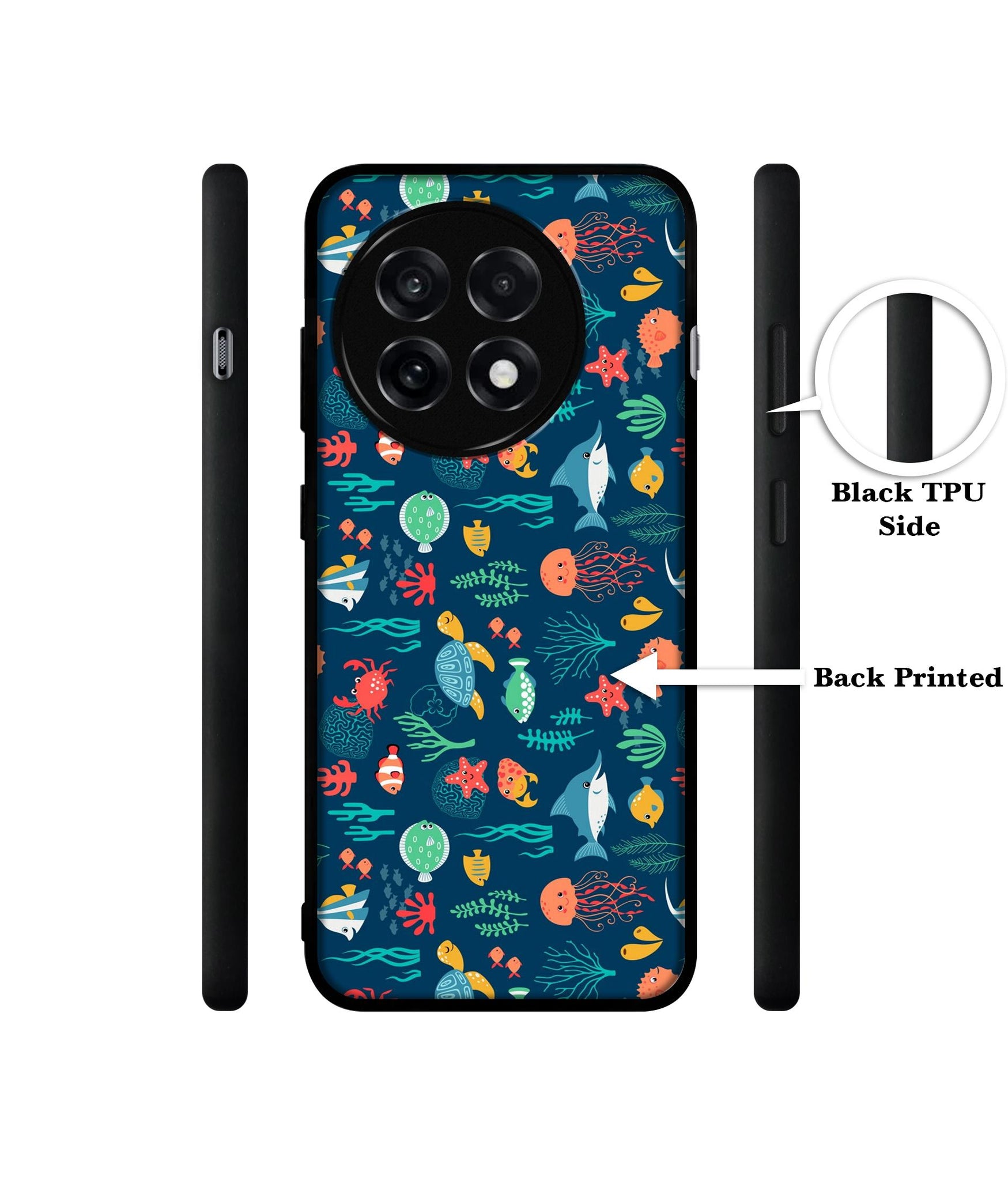 Aquarium Texture Design Designer 2D Printed Back Case Cover for OnePlus 13R 5G
