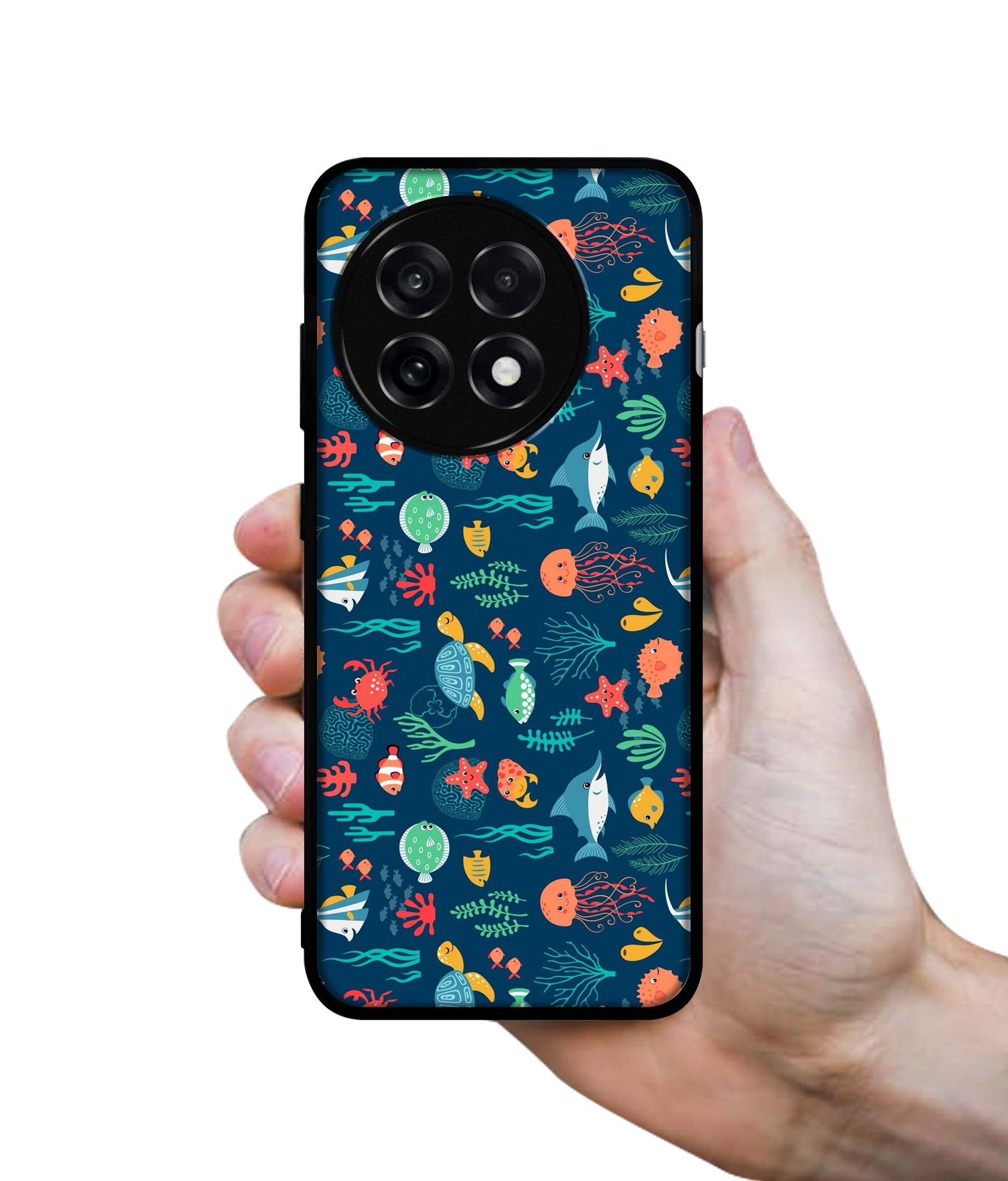 Aquarium Texture Design Designer 2D Printed Back Case Cover for OnePlus 13R 5G