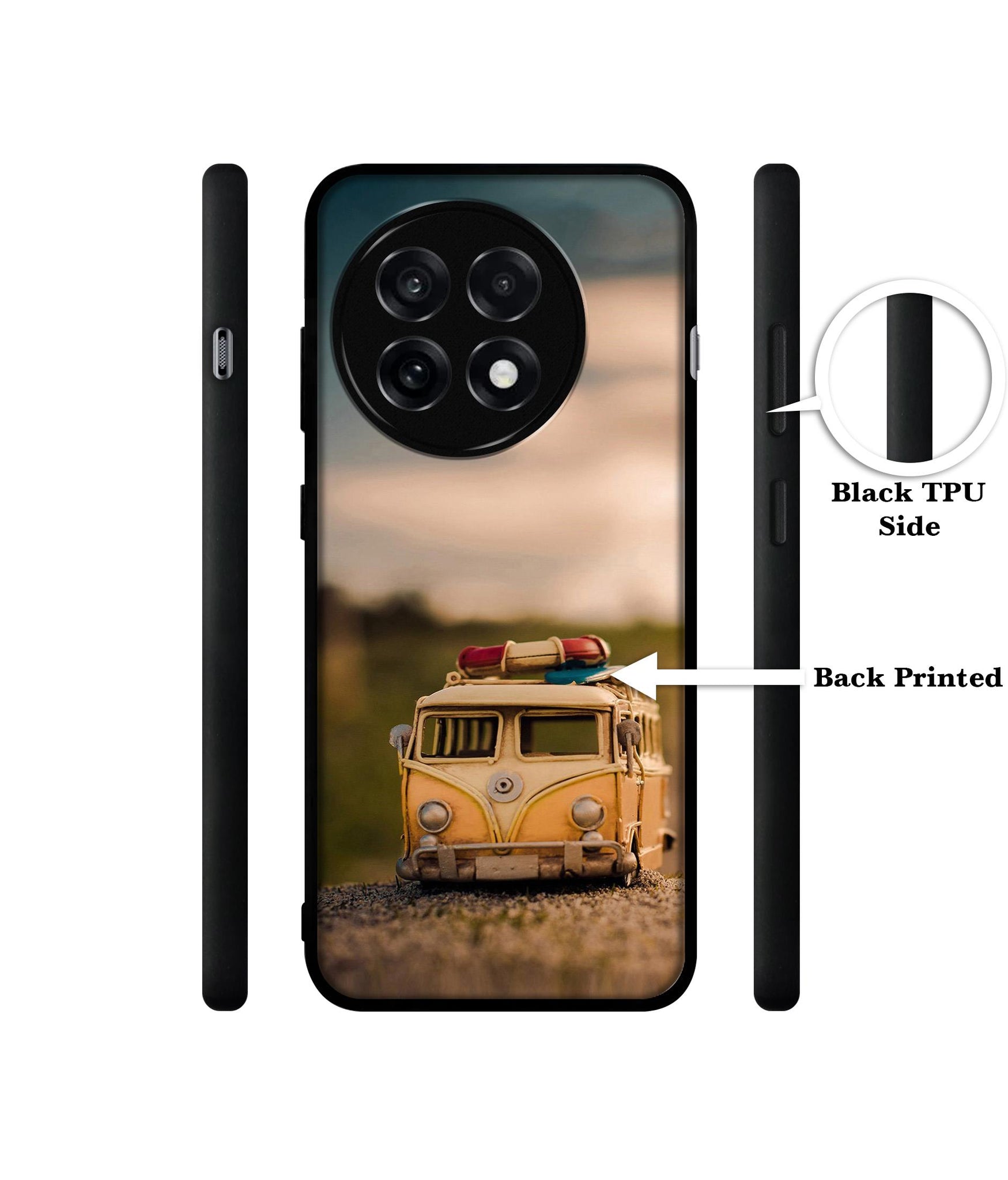 Toy Car Design Designer 2D Printed Back Case Cover for OnePlus 13R 5G