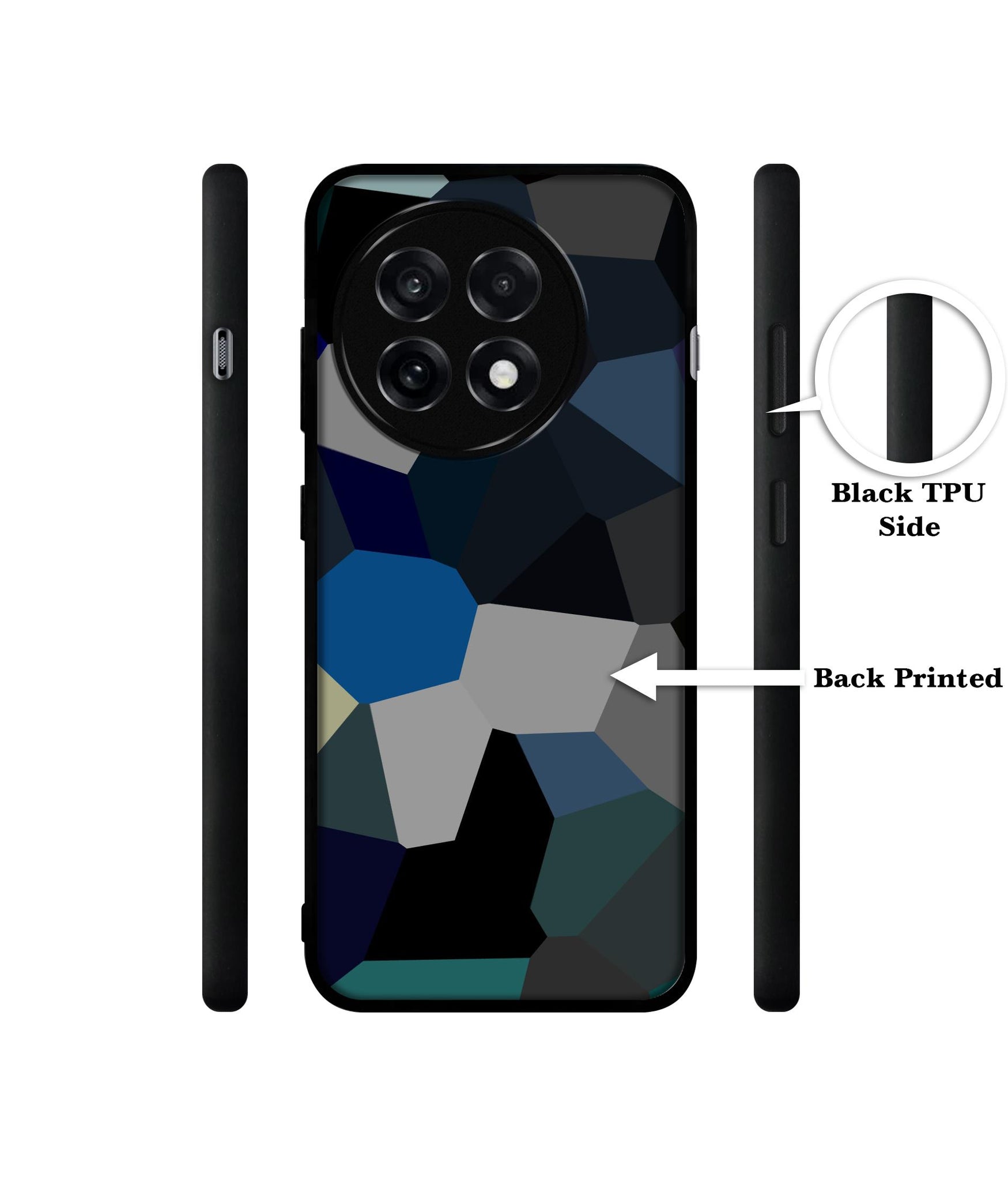 Mathematical Shape Design Designer 2D Printed Back Case Cover for OnePlus 13R 5G