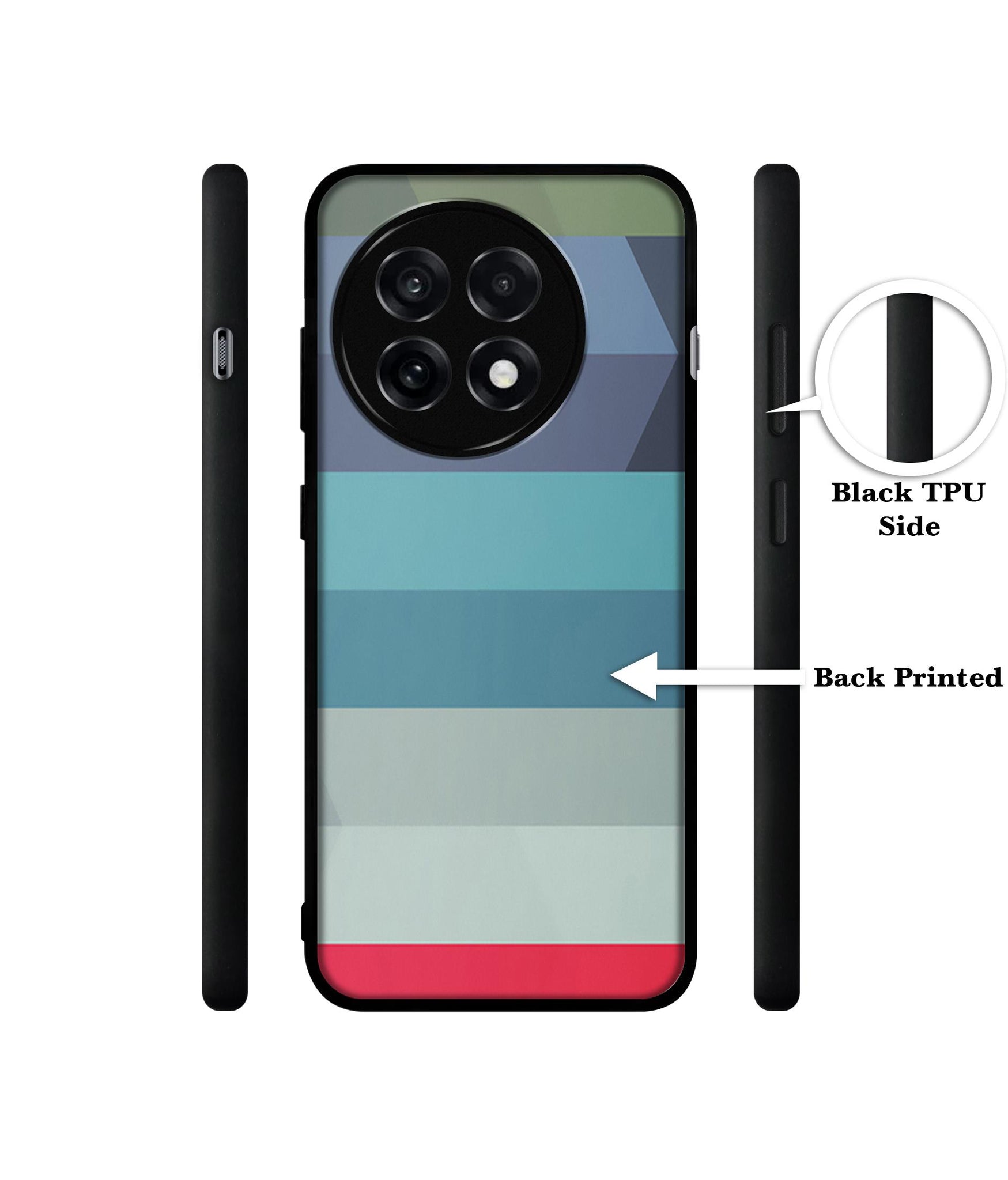 Colorful Lines Design Designer 2D Printed Back Case Cover for OnePlus 13R 5G